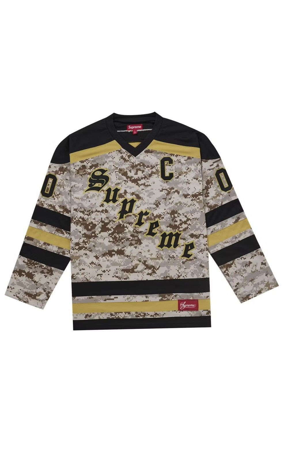 Supreme Supreme Fire & Ice Hockey Jersey M Camo FW25 Size US M / EU 48-50 / 2 - 2 Thumbnail