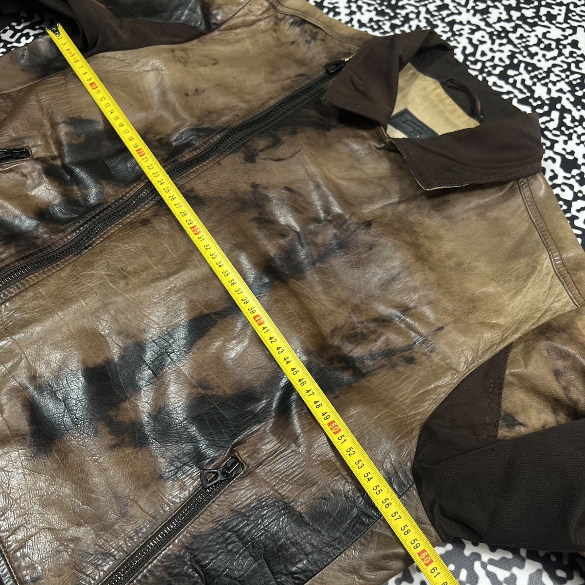Hugo Boss HUGO BOSS Calfskin Leather Handcrafted Biker Jacket Rare Size US L / EU 52-54 / 3 - 23 Thumbnail