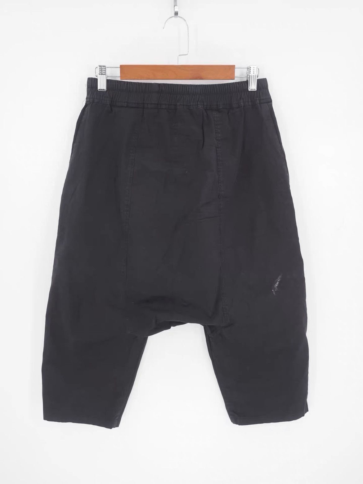 Rick Owens Sz 46 Rick Owens 16AW Mainline Drawstring Cropped Pants-250 Size US 30 / EU 46 - 8 Thumbnail
