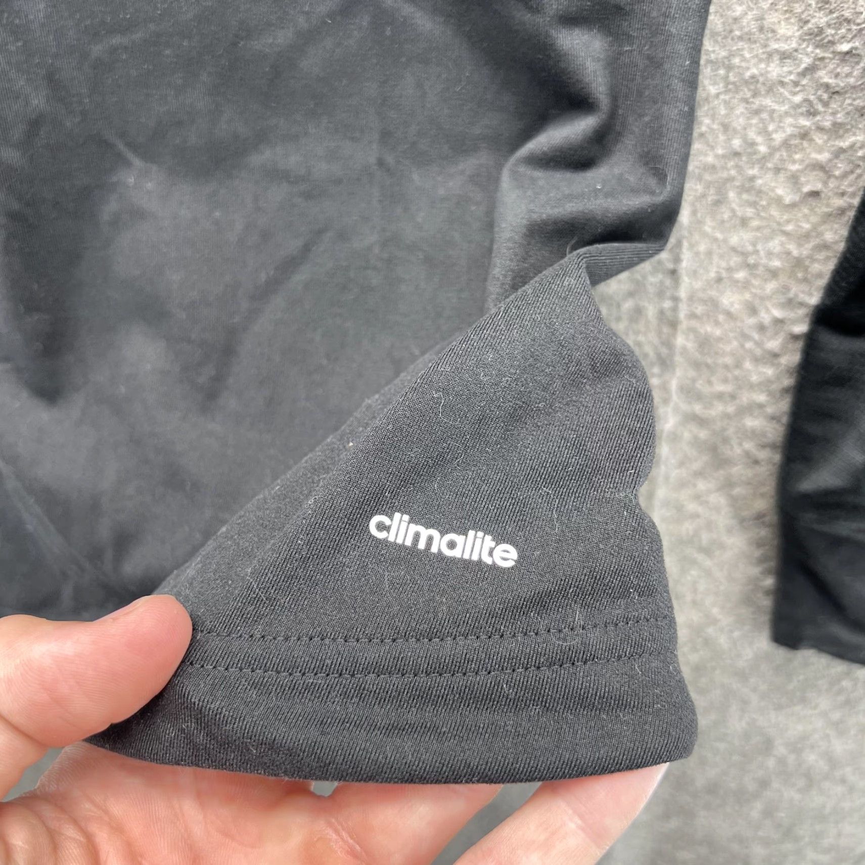 Adidas Adidas Climalite Shirt Womens Medium Black Quarter Zip Long Sleeve Athletic Top Size M / US 6-8 / IT 42-44 - 3 Thumbnail