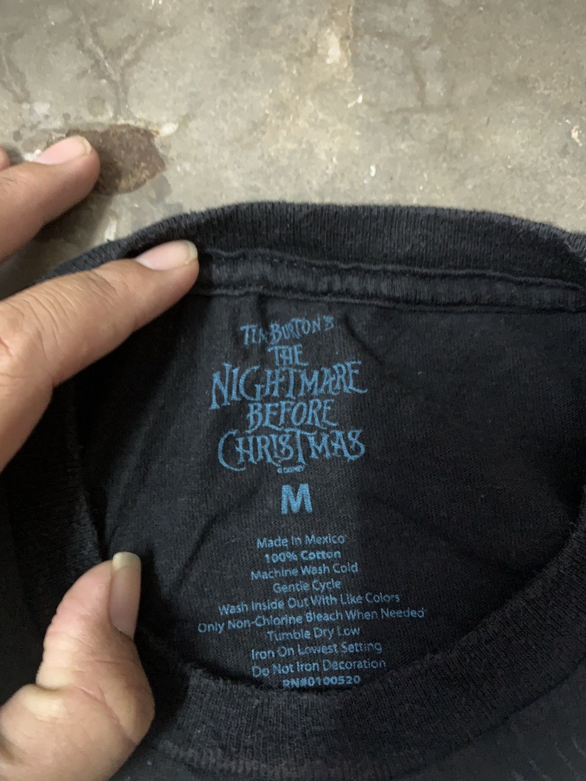 Cartoon Network Tim Burton The Nightmare Before Christmas Tee Size US M / EU 48-50 / 2 - 4 Thumbnail