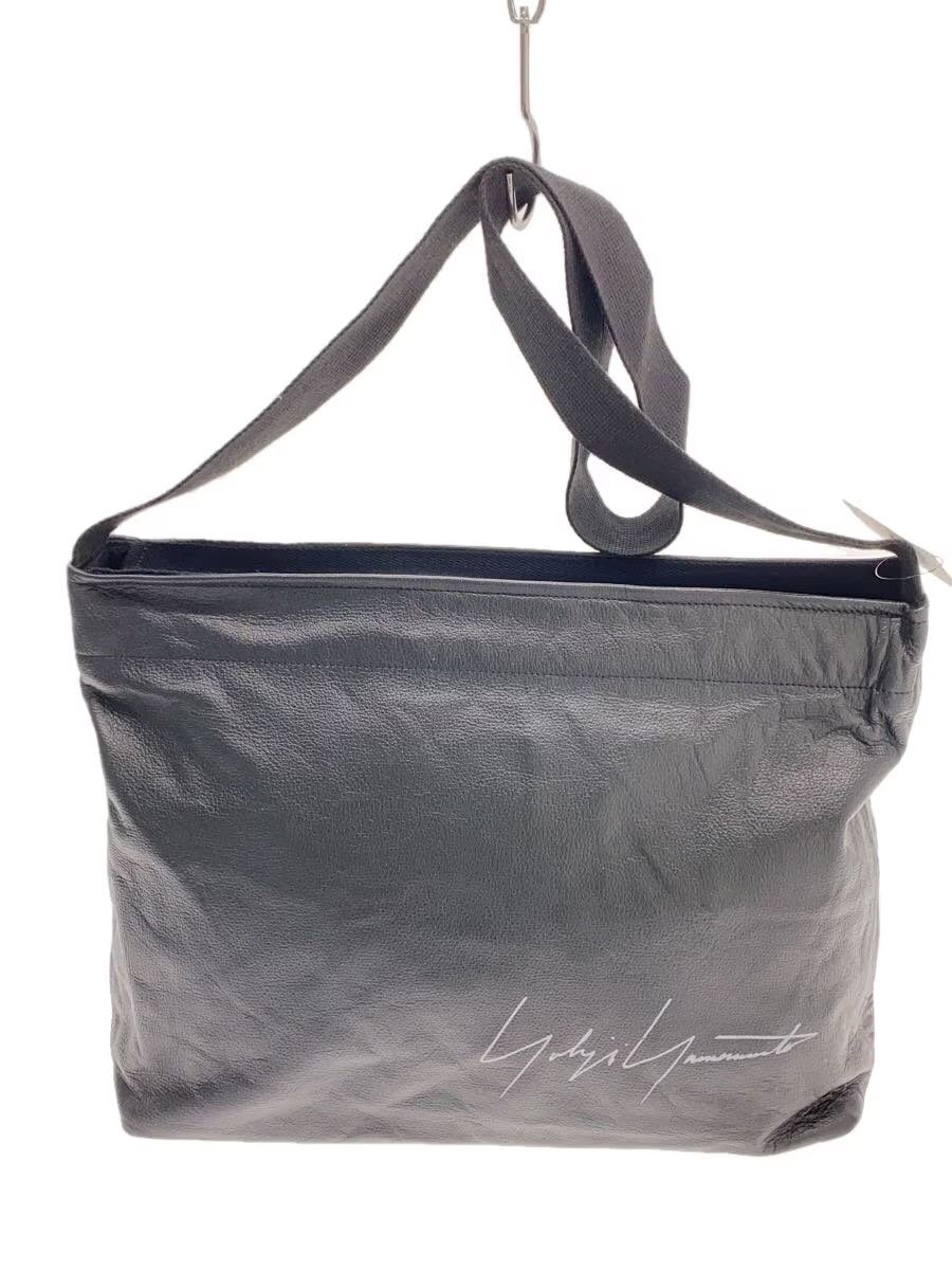 Yohji Yamamoto Cowhide Leather Logo Shoulder Bag Size ONE SIZE - 1 Thumbnail