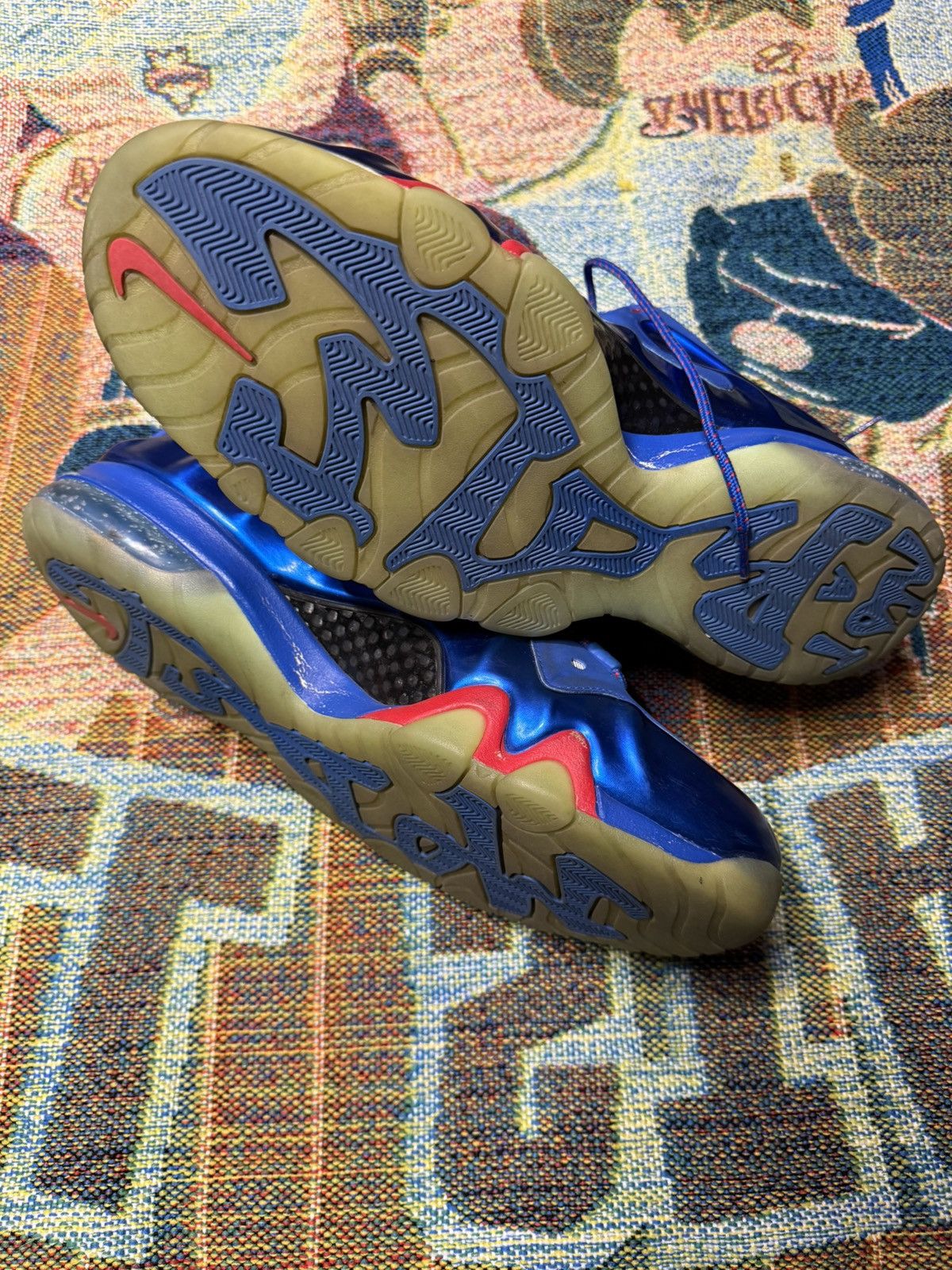 Nike Nike Barkley Posite Max 76ers Size US 11.5 / EU 44-45 - 5 Thumbnail
