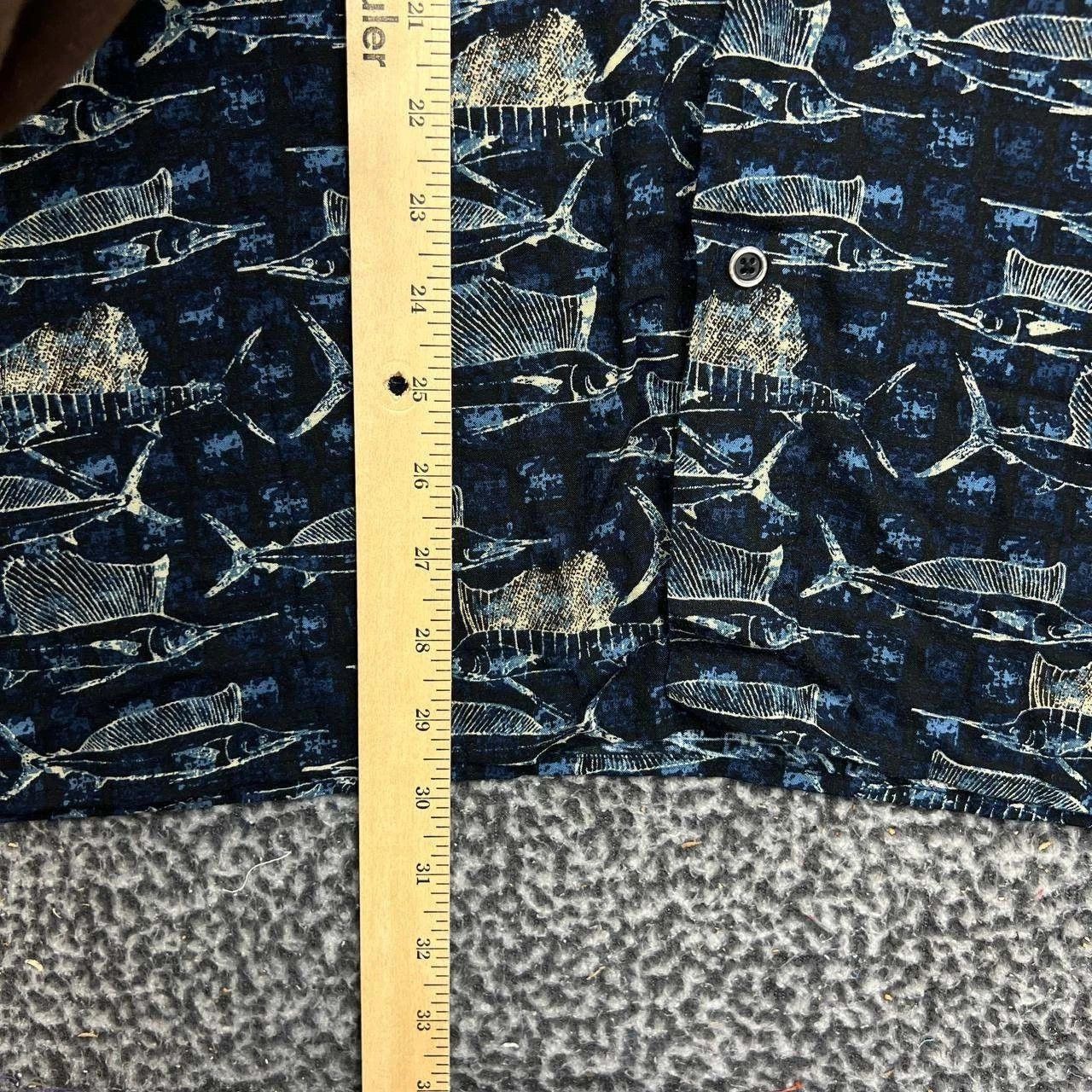 Other Munsingwear Shirt Men Hawaiian Fish Button Up Pocket L Size US L / EU 52-54 / 3 - 3 Thumbnail