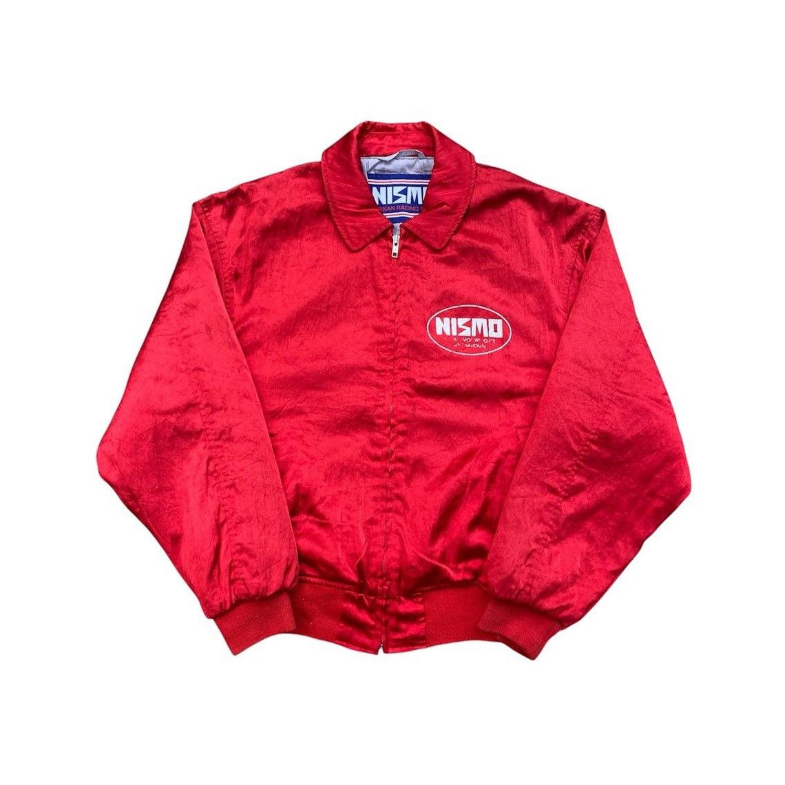Vintage Vintage Nismo Nissan Racing Team Old Logo Bomber Jacket Size US M / EU 48-50 / 2 - 2 Thumbnail