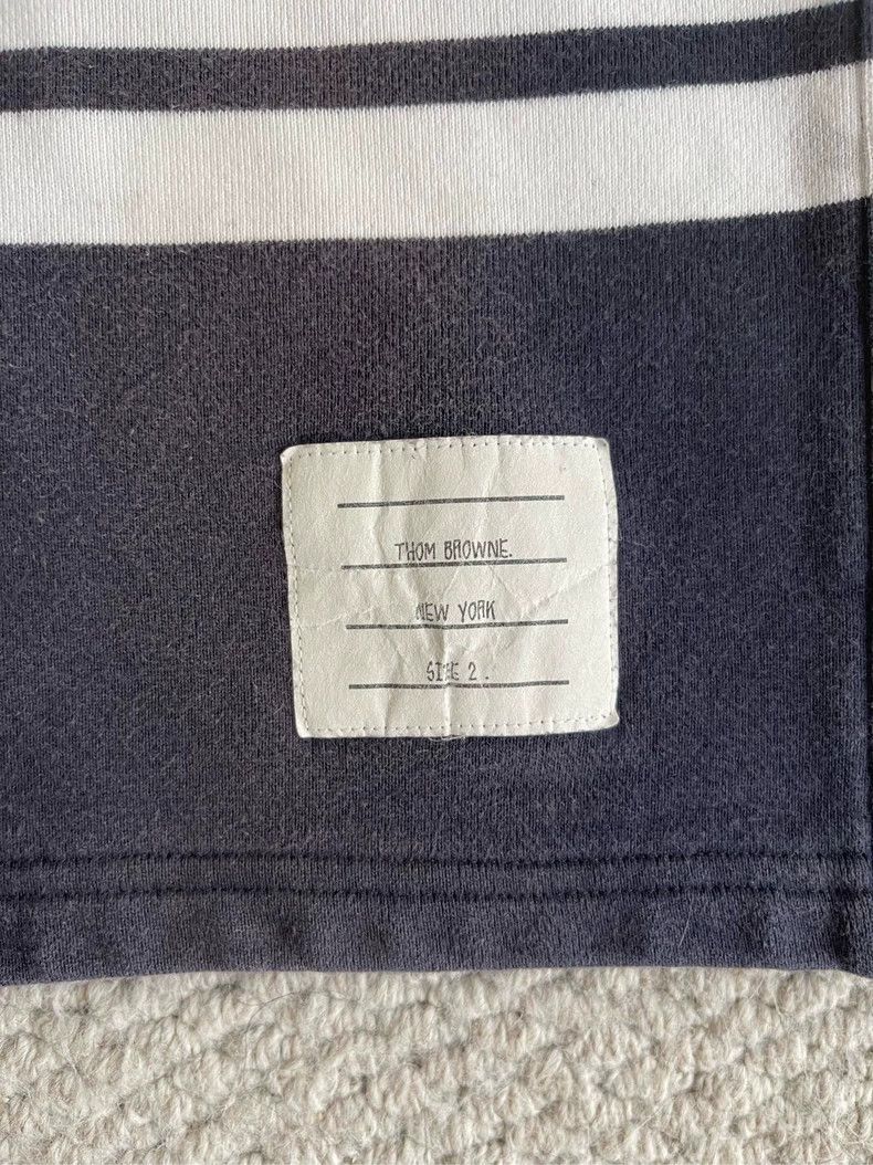 Thom Browne Thom Browne size2 Blue and green sports shorts Size US 26 / EU 42 - 4 Thumbnail
