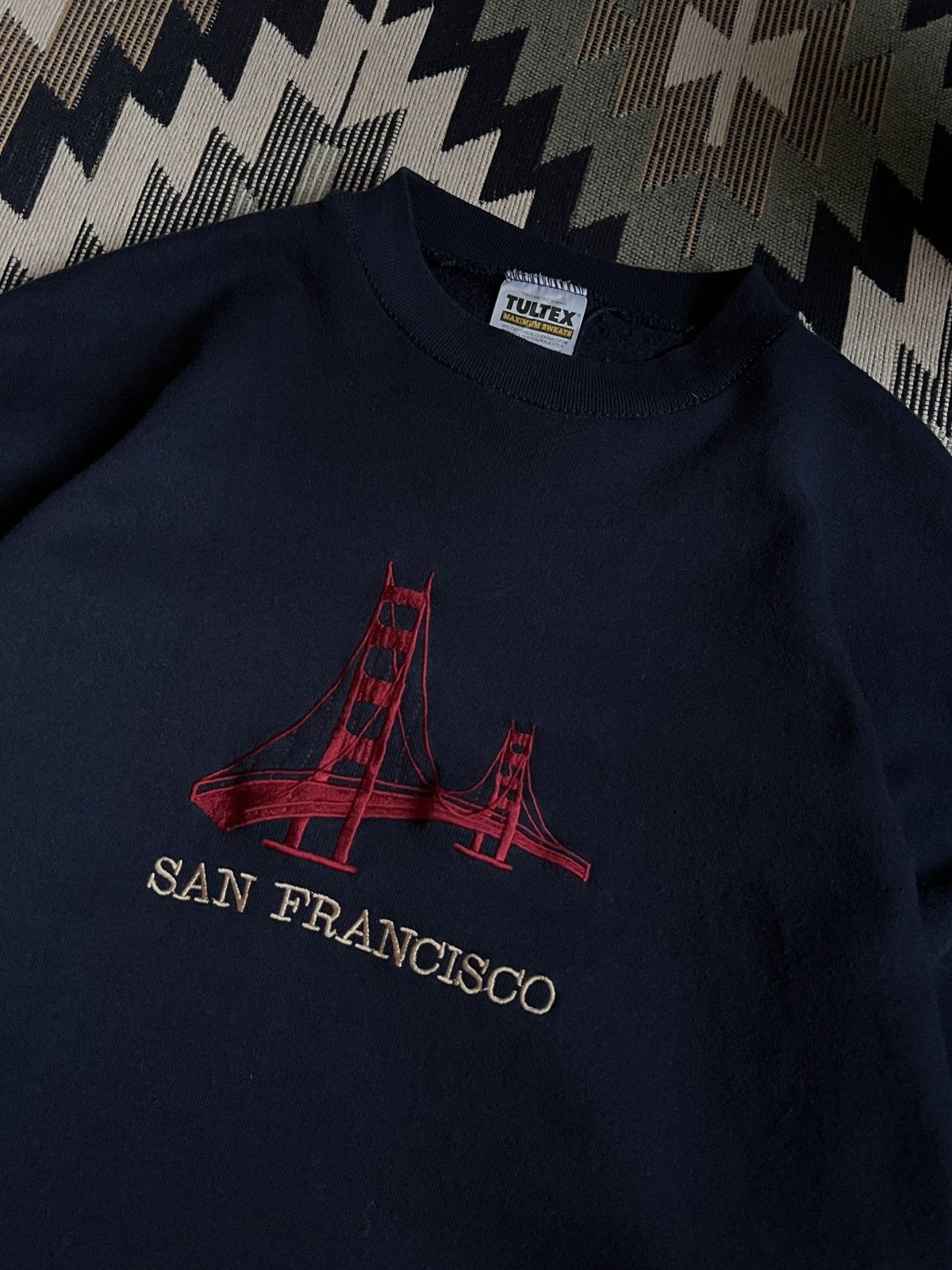 Sports Specialties × Vintage Vintage San Francisco Big Logo Sweatshirt Size US XL / EU 56 / 4 - 7 Thumbnail