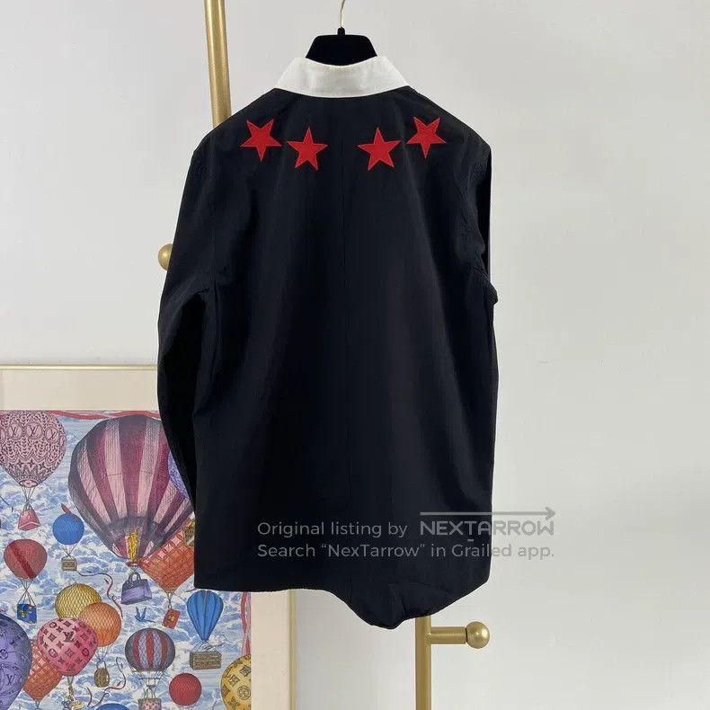 Givenchy Givenchy Black Star Shirt Size XS / US 0-2 / IT 36-38 - 2 Thumbnail