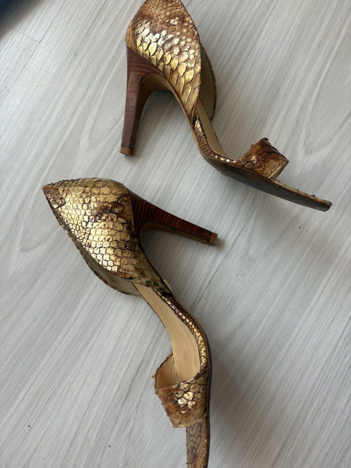 Pedro Garcia Pedro Garcia python snake heels Size US 6.5 / IT 36.5 - 15 Thumbnail