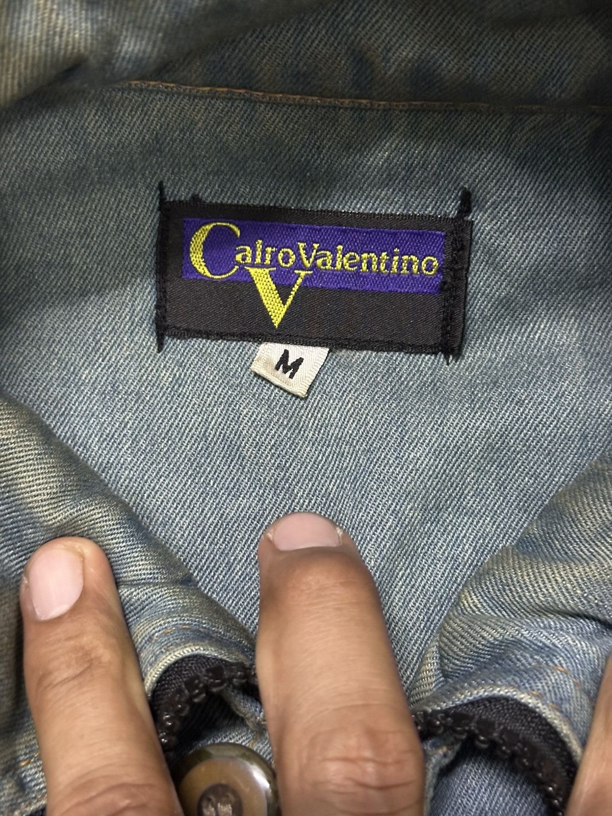 Kapital Distress Harrinton Jacket Carlo Valentino . Size US XL / EU 56 / 4 - 8 Thumbnail