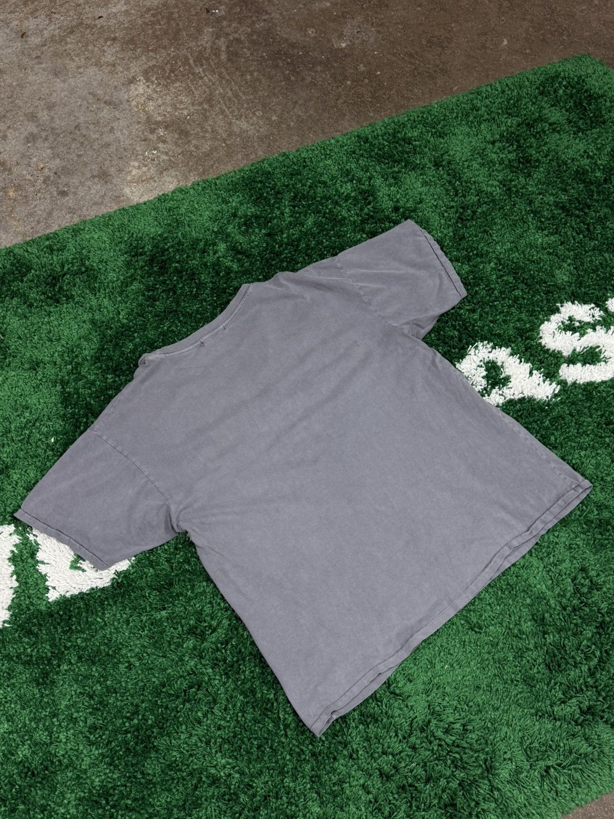MNML MNML Pale Grey Faded Distressed Boxy Tee XL Size US XL / EU 56 / 4 - 4 Thumbnail