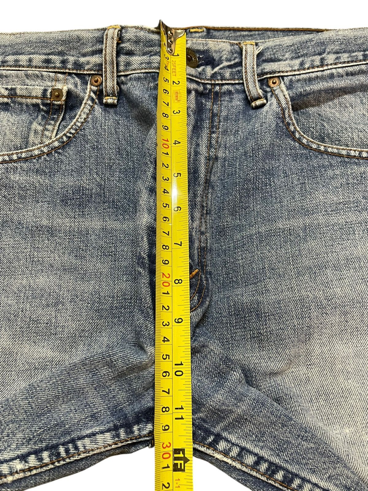 Levi's Vintage 90s Levis 503 Blue Faded Distress Style Baggy Jeans Size US 32 / EU 48 - 16 Thumbnail