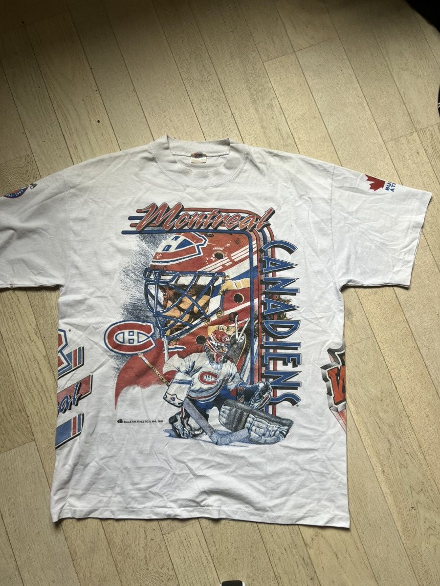 NHL Vintage 1992 montreal canadiens nhl stanley cup AOP Size US XL / EU 56 / 4 - 1 Thumbnail
