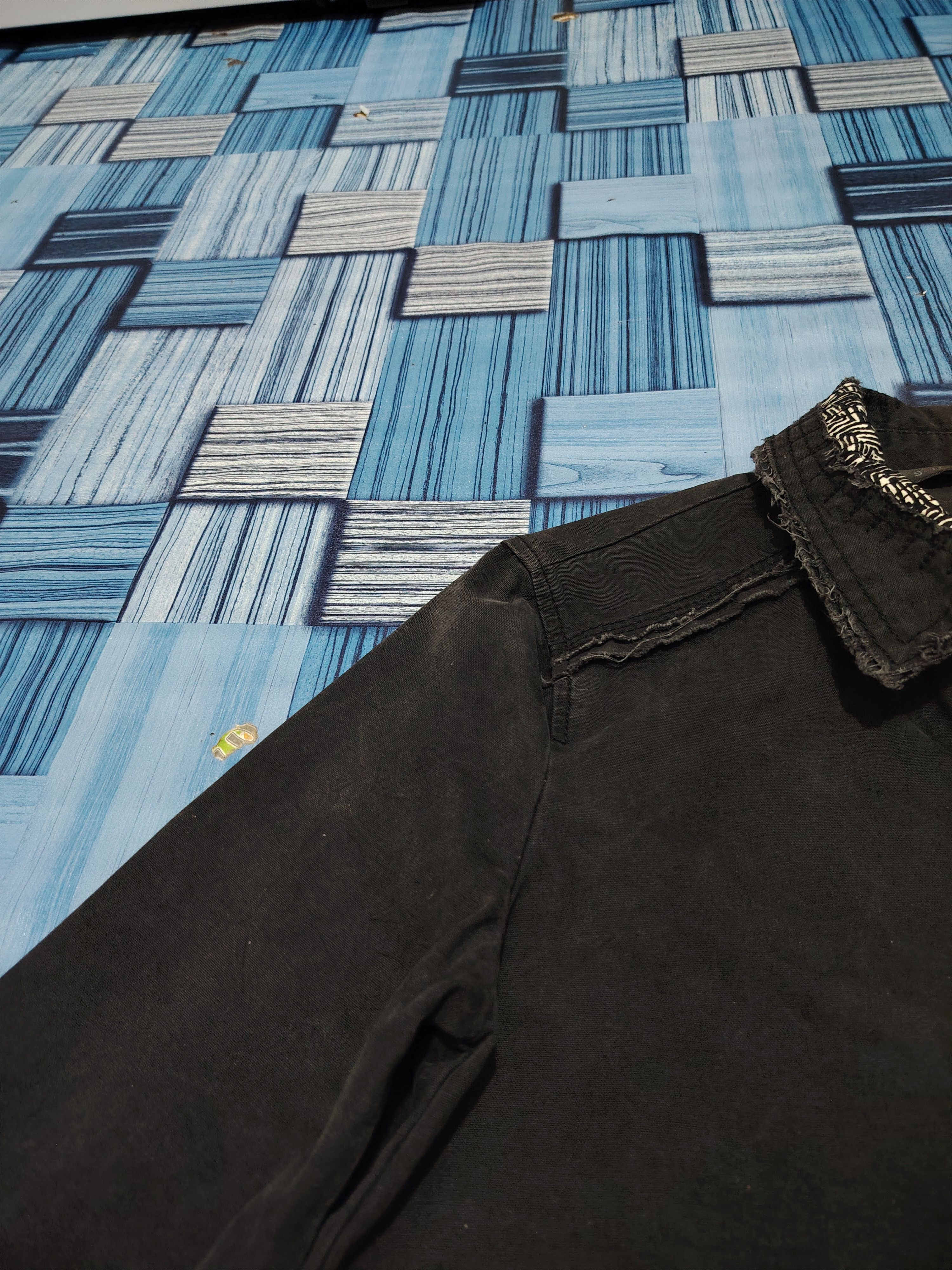 14th Addiction Distressed Japanese Tankus Shirt patchwork design Size US S / EU 44-46 / 1 - 11 Thumbnail