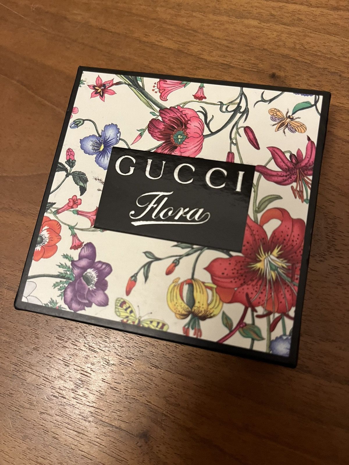 Gucci Gucci floral embossed steal double mirrro Size ONE SIZE - 3 Thumbnail