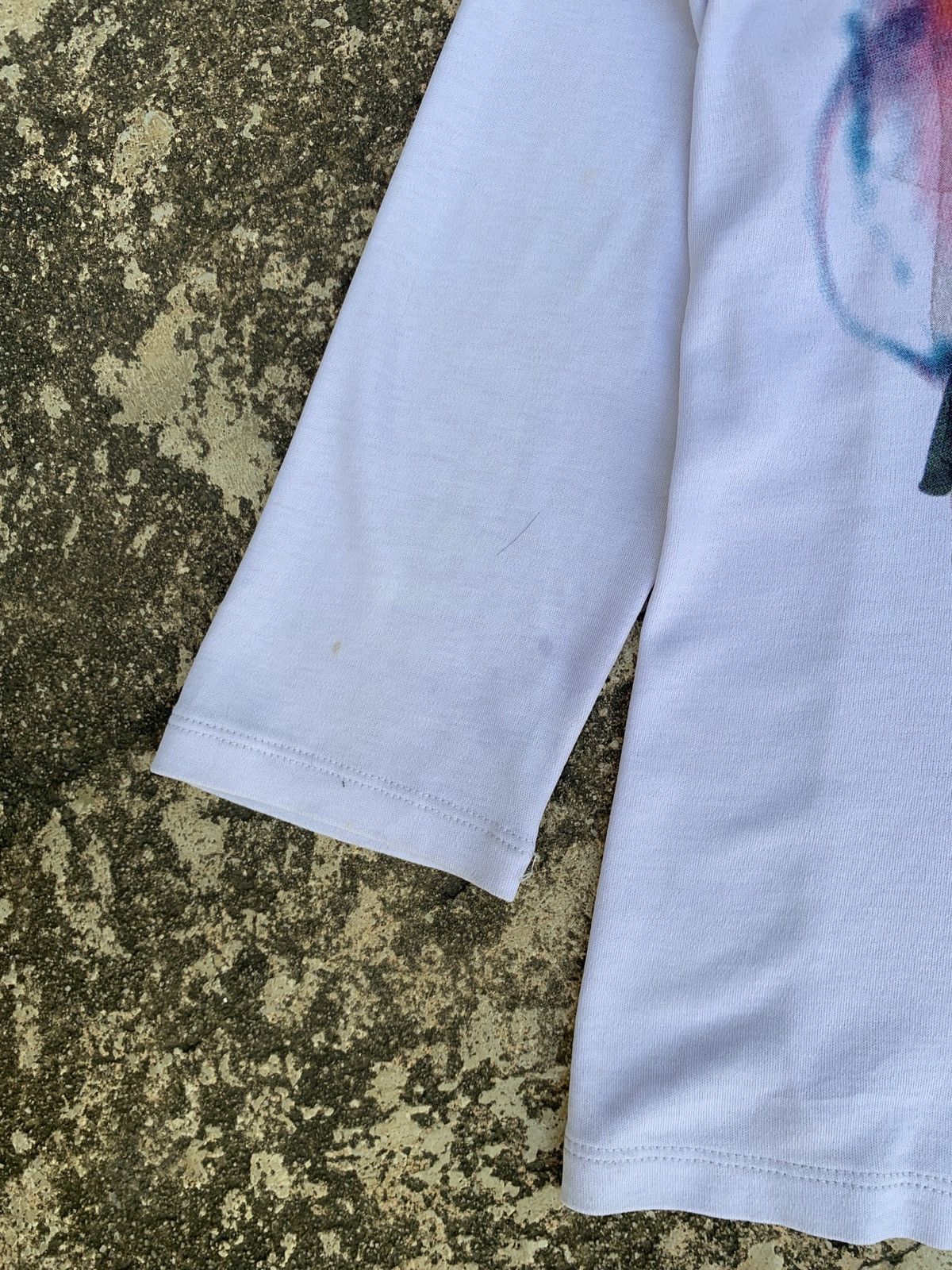 Hiroko Koshino Homme × Japanese Brand y2k Hiroko Koshino Anniversary Drip Blurred Graphic Top Size M / US 6-8 / IT 42-44 - 7 Thumbnail