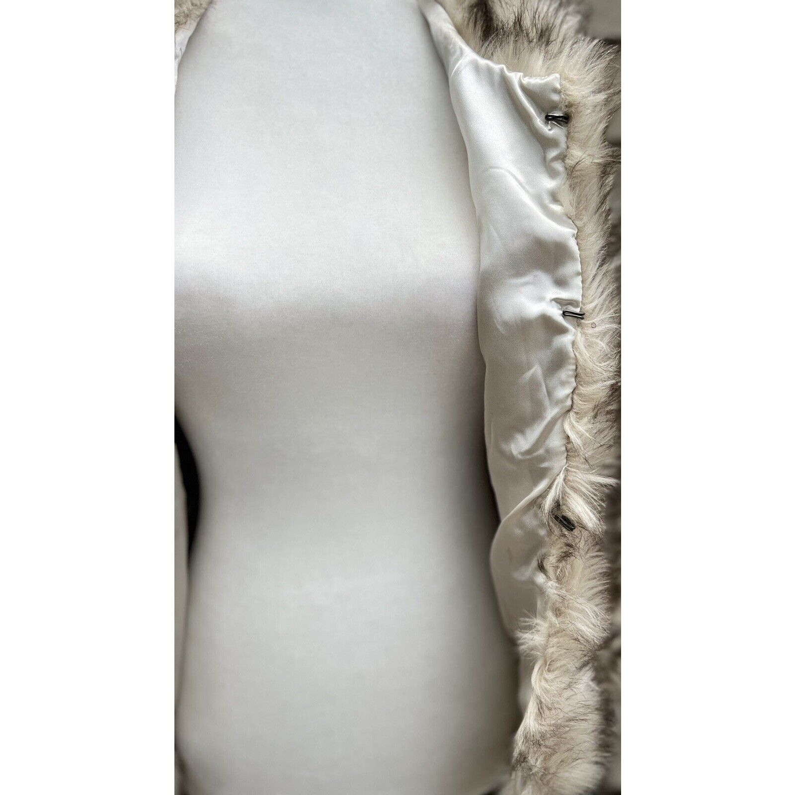 BB Dakota BB Dakota Women's Vest Faux Fur Sleeveless Jacket A000222 Size M / US 6-8 / IT 42-44 - 5 Thumbnail