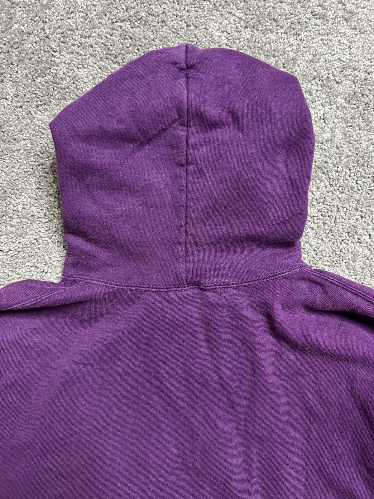 Champion Vintage 90s Champion Sweatshirt Hoodie Purple Spellout USA Size US M / EU 48-50 / 2 - 6 Thumbnail