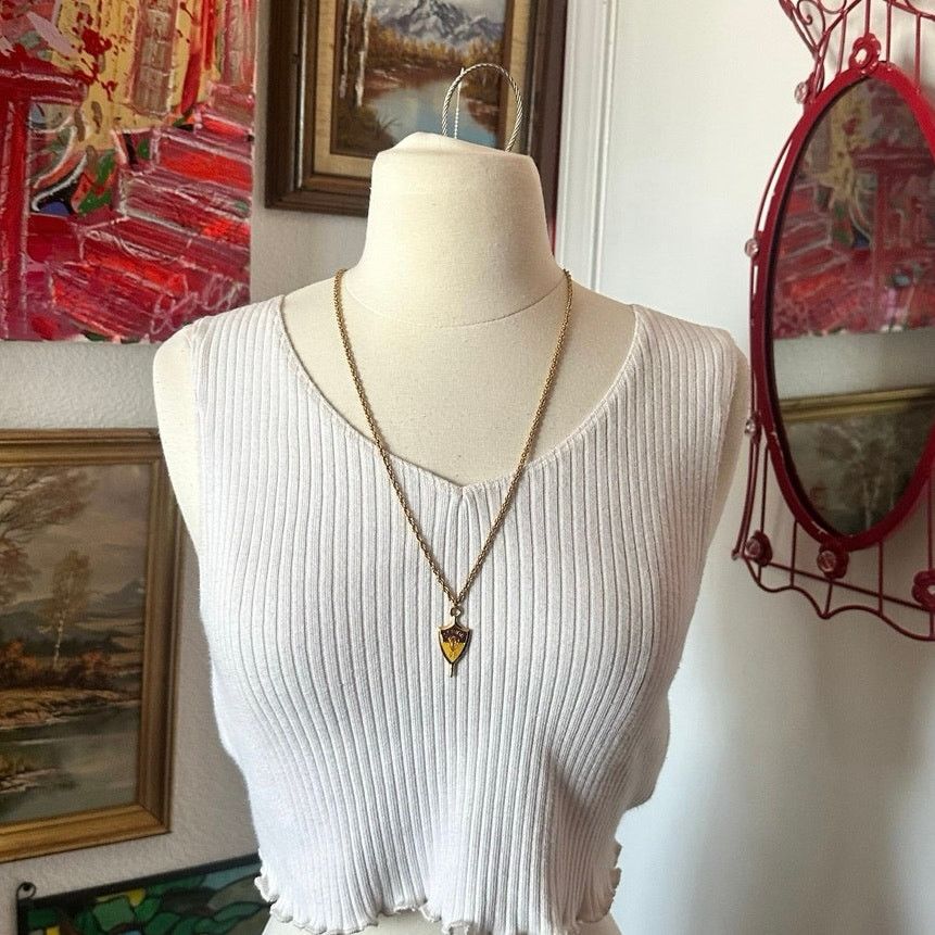 Other gold highschool senior 1998 pendant necklace Size ONE SIZE - 1 Thumbnail