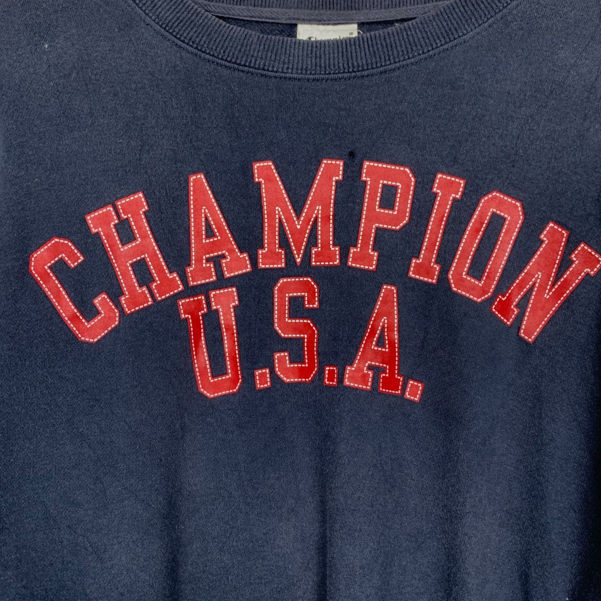 Champion CHAMPION USA Big Logo Crewneck Sweatshirt #1581-C71 Size US L / EU 52-54 / 3 - 10 Thumbnail
