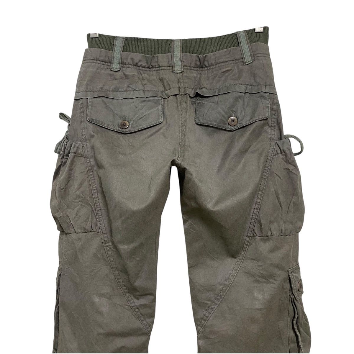 Le Grande Bleu (L.G.B.) Codes Combine Military Cargo Pants Size 28" / US 6 / IT 42 - 9 Thumbnail