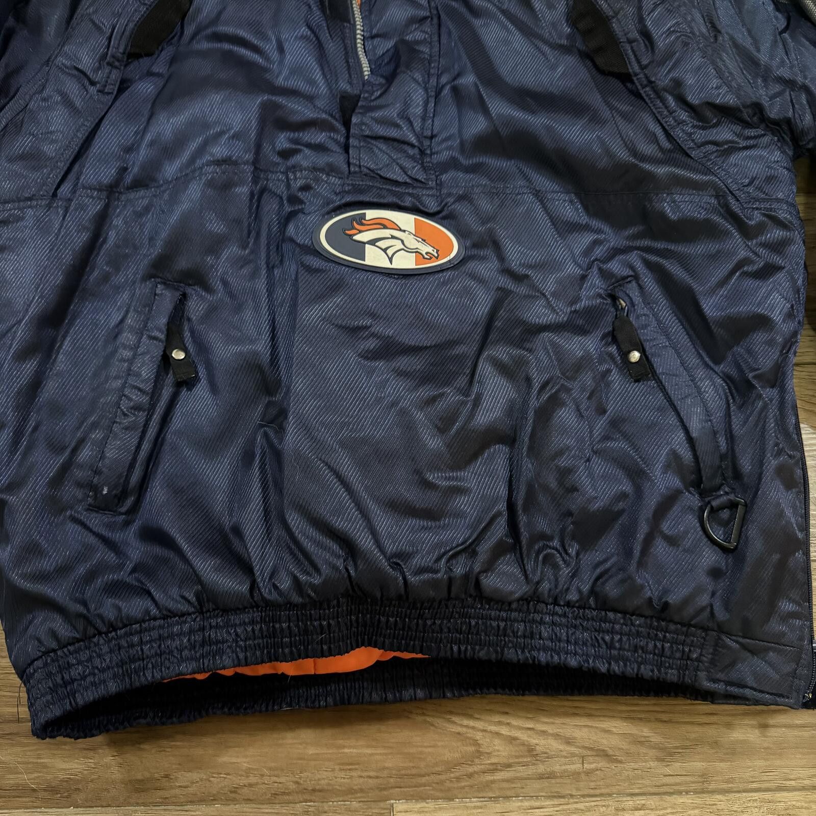 Starter Vintage Denver Broncos Starter Pro Line NFL Puffer Jacket Size US XL / EU 56 / 4 - 6 Thumbnail
