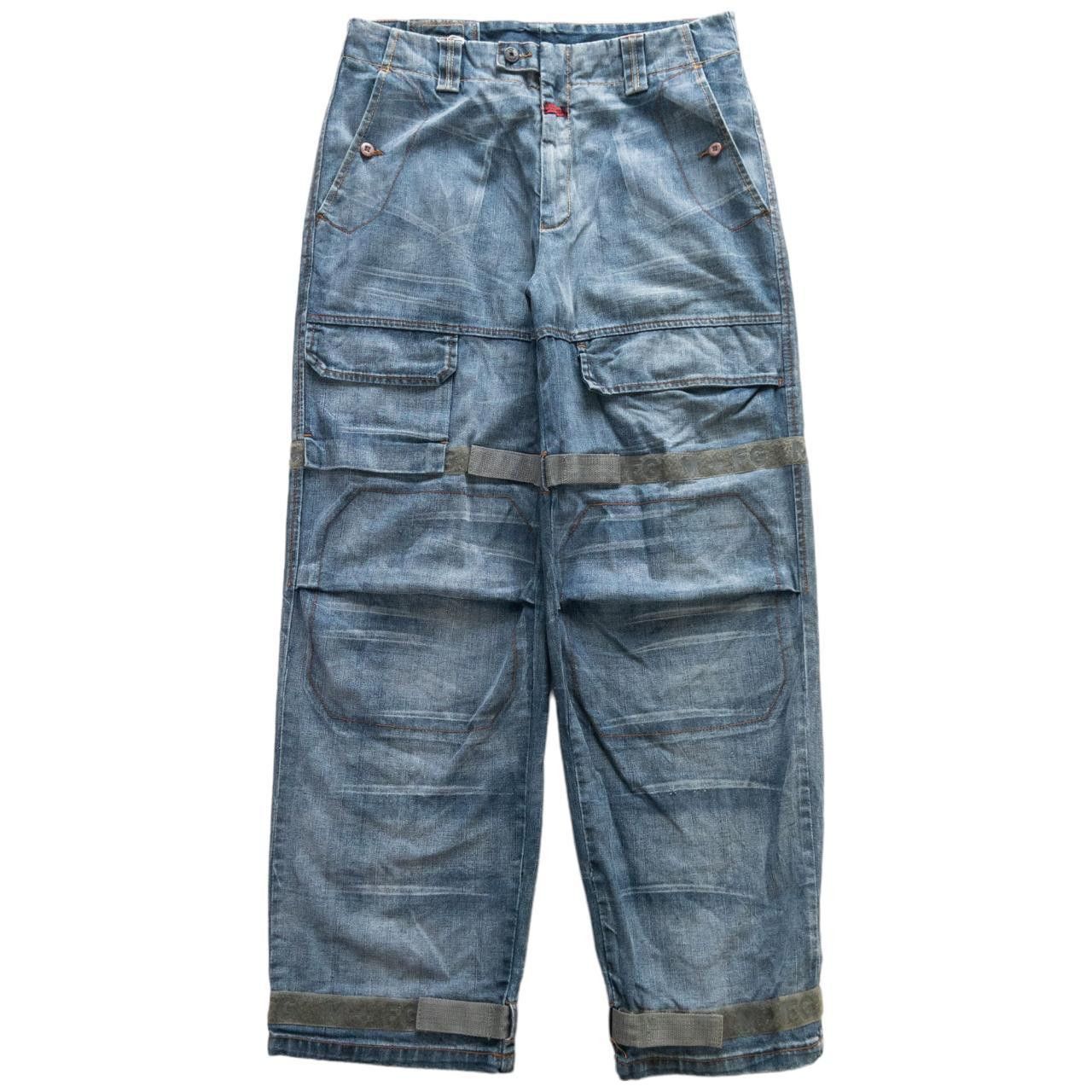 Marithe + Francois Girbaud Vintage Marithe Francois Girbaud Adjustable Jeans Size W34 Size US 34 / EU 50 - 1 Thumbnail