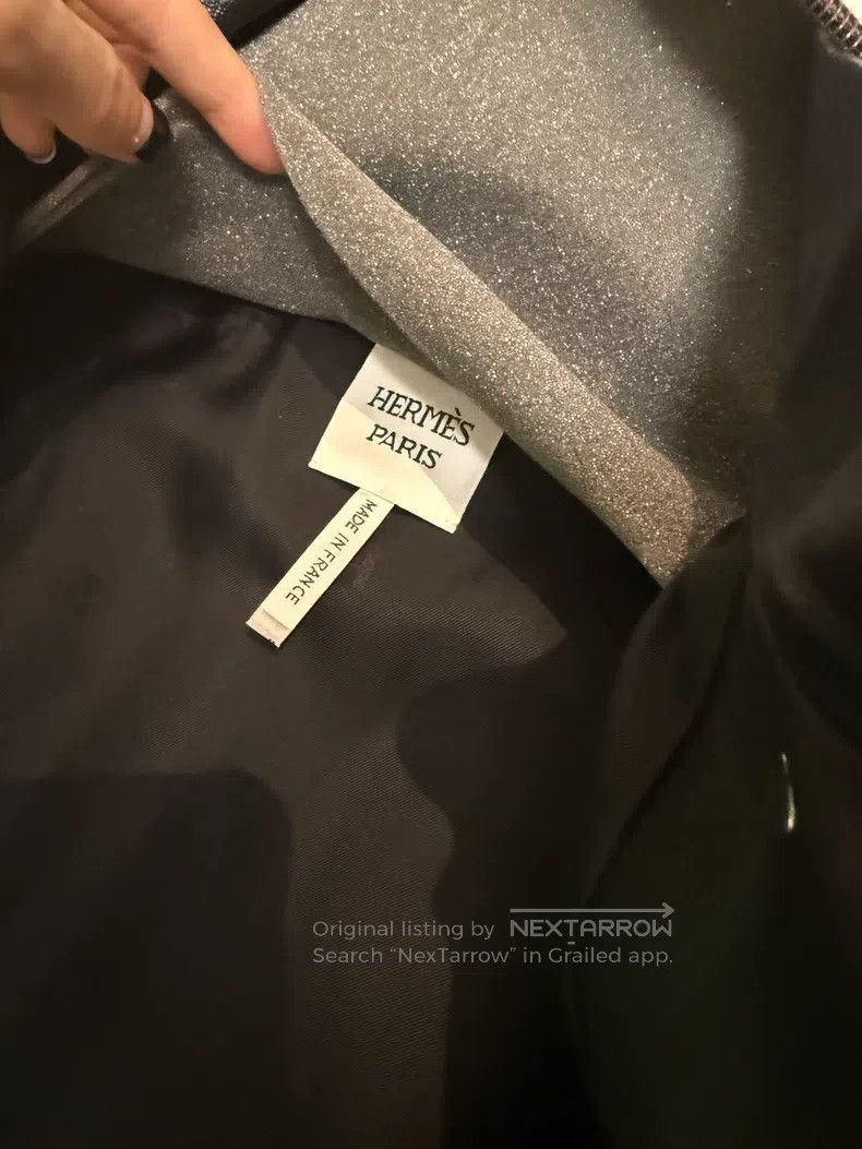 Hermes Hermes 2025 Autumn/Winter New Leather Jacket Size XS / US 0-2 / IT 36-38 - 4 Thumbnail