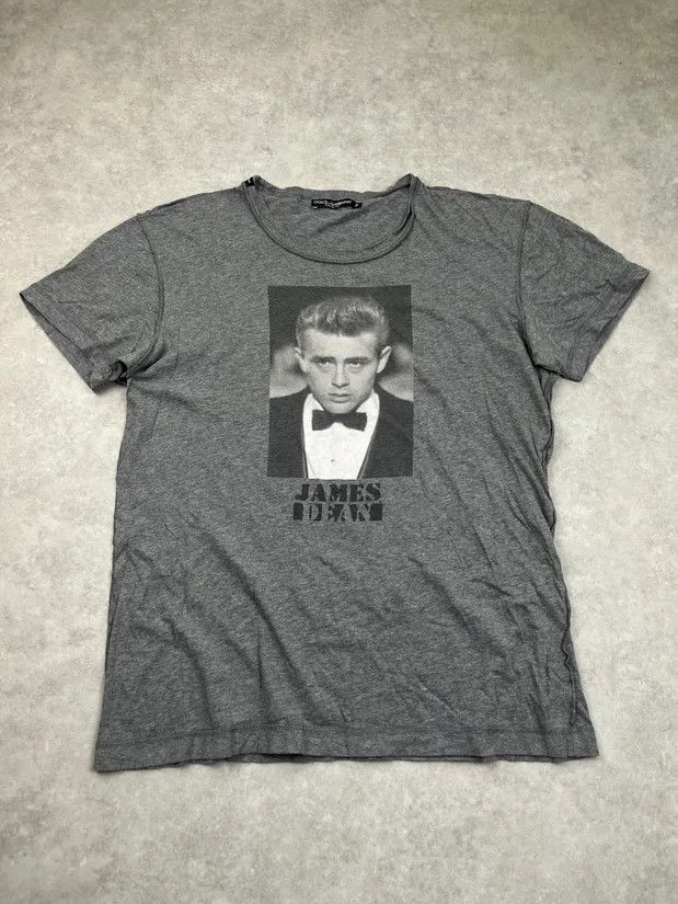 Dolce & Gabbana Distressed Dolce & Gabanna x James Dean Tee | Grailed