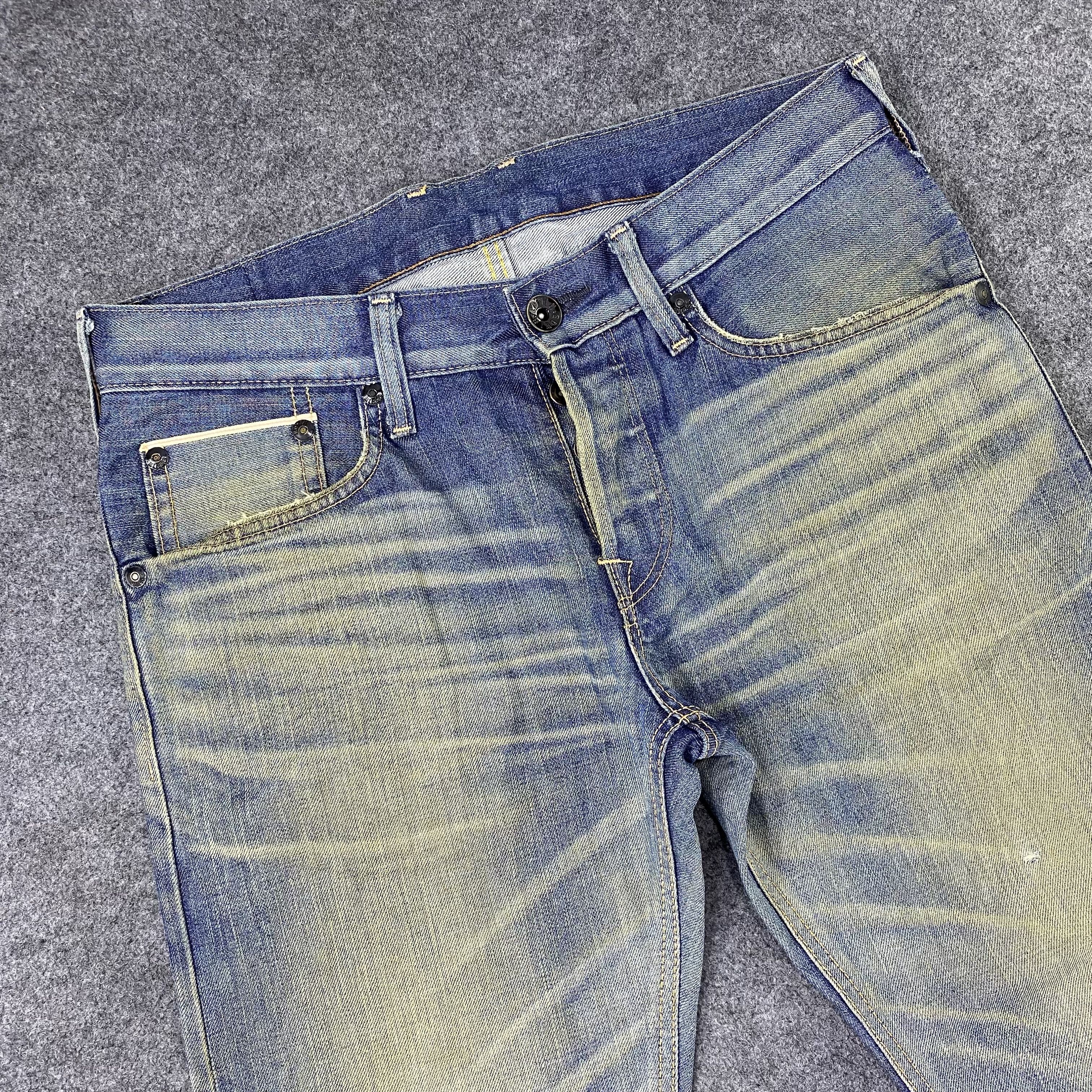 Edwin × Japanese Brand × Jean Edwin Sen denim selvedge jeans sk505t Denim-J1183 Size US 34 / EU 50 - 5 Thumbnail