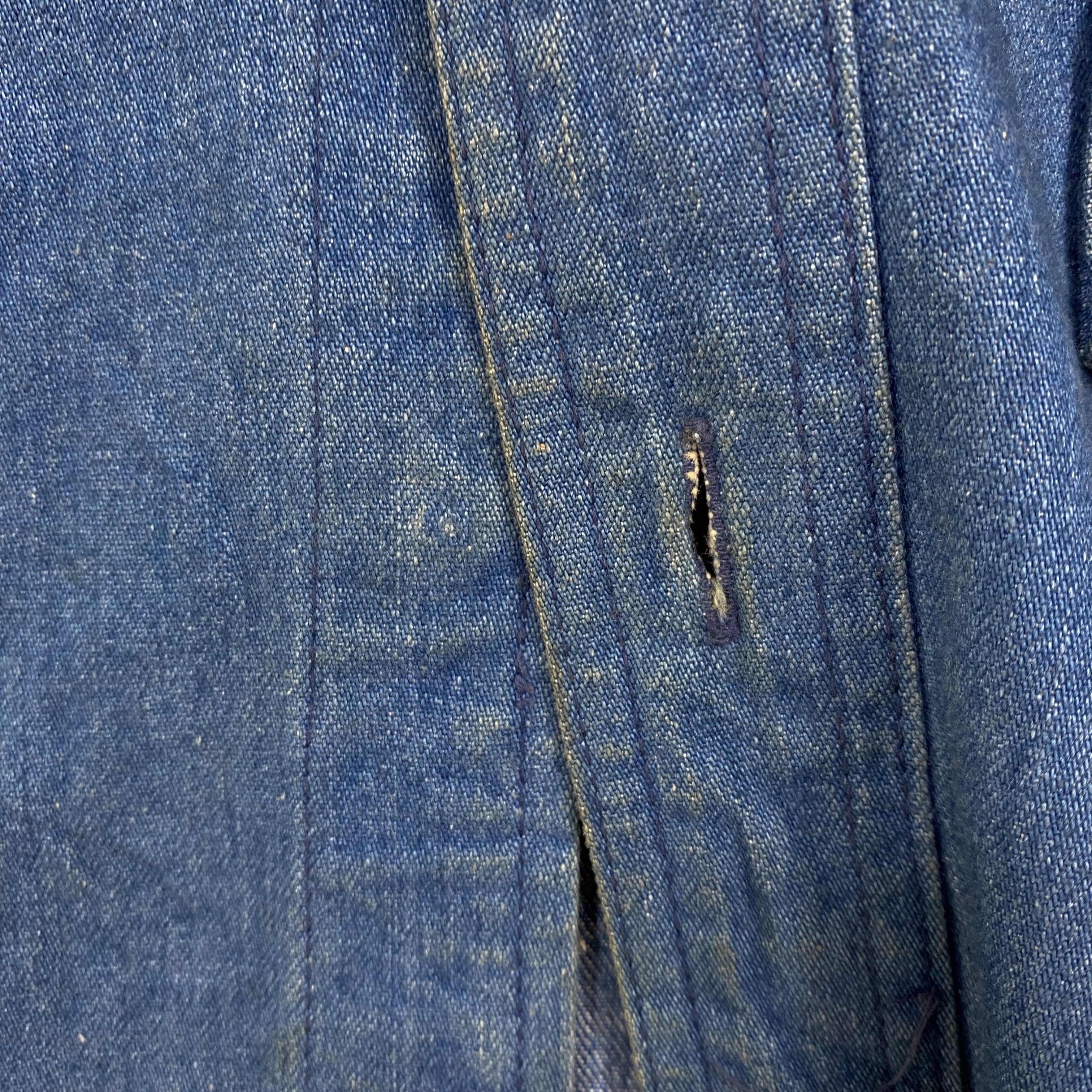 Vintage Vintage 70s GUNY Japan Denim Safari Jacket-J658 Size US S / EU 44-46 / 1 - 17 Thumbnail