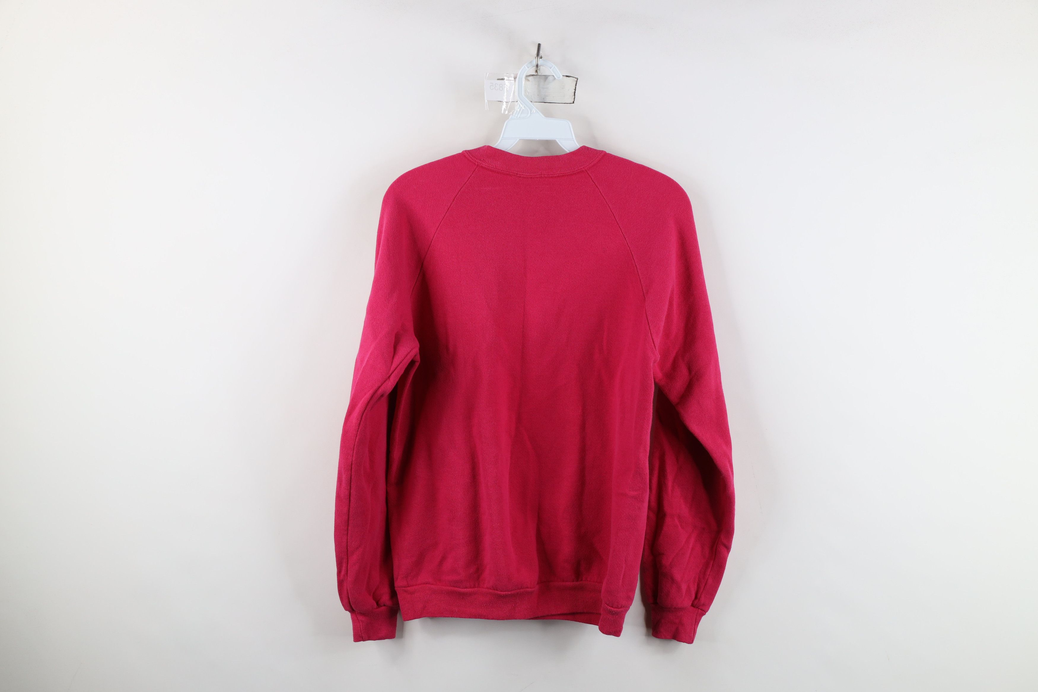 Vintage Vintage 90s Streetwear Beach Florida Sweatshirt Pink USA Size M / US 6-8 / IT 42-44 - 12 Thumbnail
