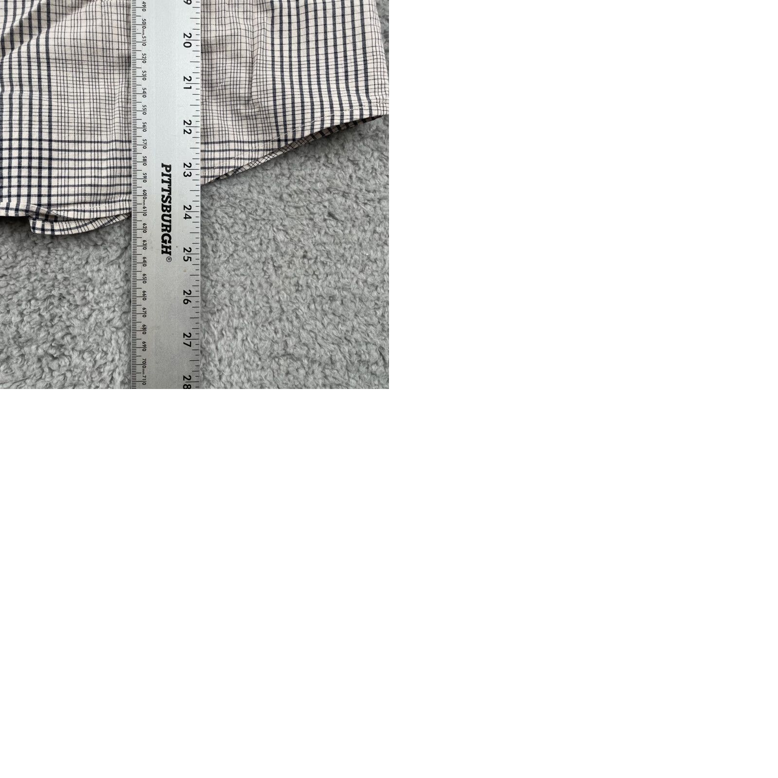 Vintage Woolrich Shirt Womens Button-Up Plaid Ivory M EUC Short Sleeve Collared Pattern: Plaid, Classic Outdoor Mens? Size M / US 6-8 / IT 42-44 - 10 Thumbnail