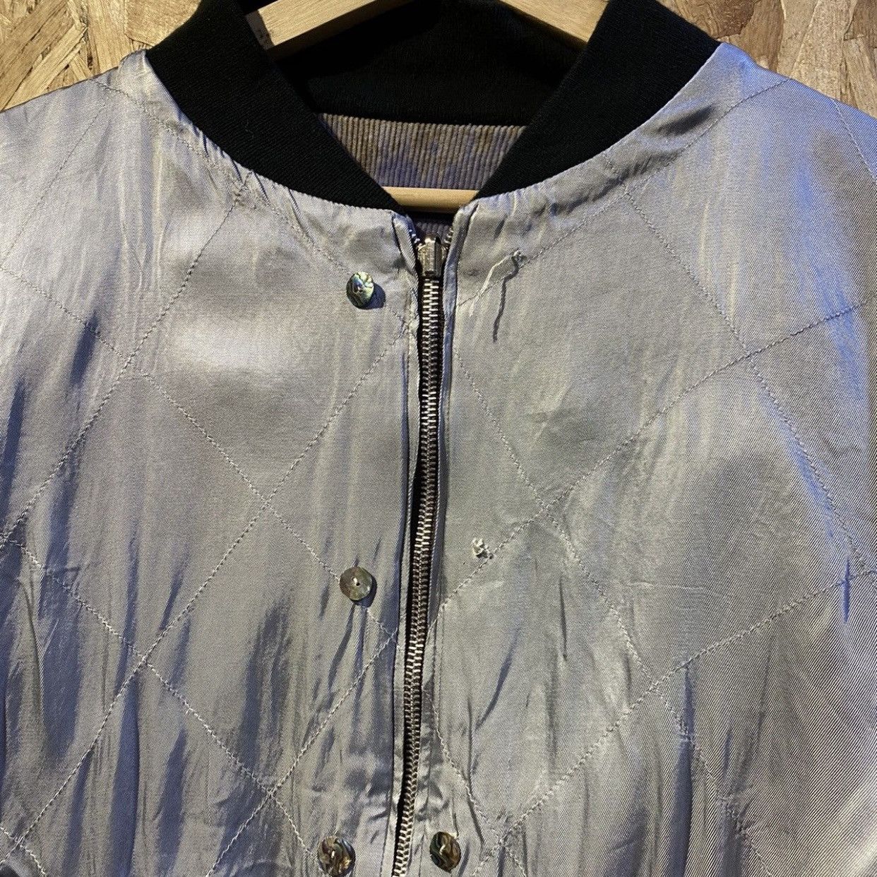 Japanese Brand × Vintage Vintage S.I.D. Japanese Brand Reversible Bomber jackets Size US M / EU 48-50 / 2 - 14 Thumbnail