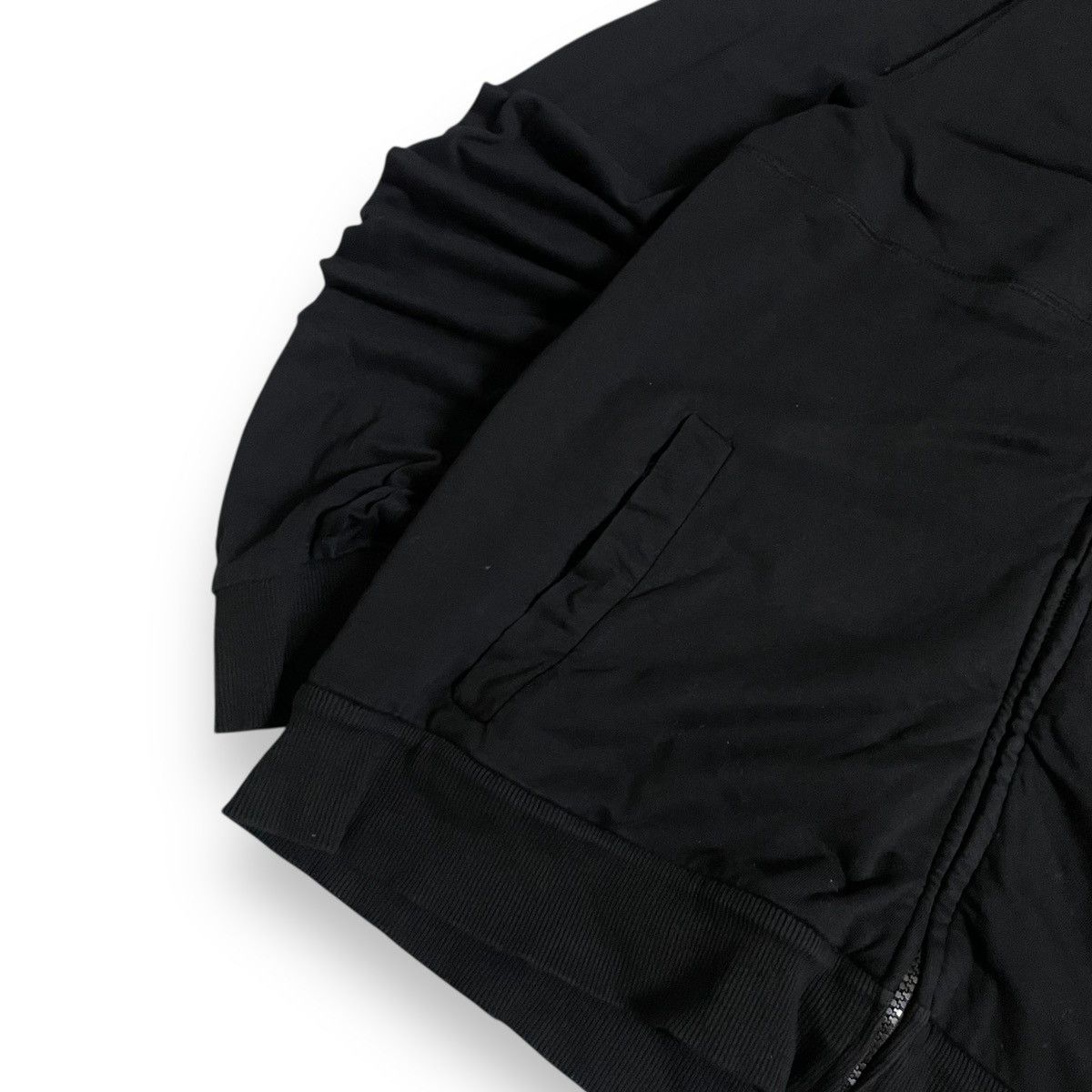 If Six Was Nine Vintage Black Armani Exchange AX Zipper Hoodie Bondage Size US L / EU 52-54 / 3 - 3 Thumbnail