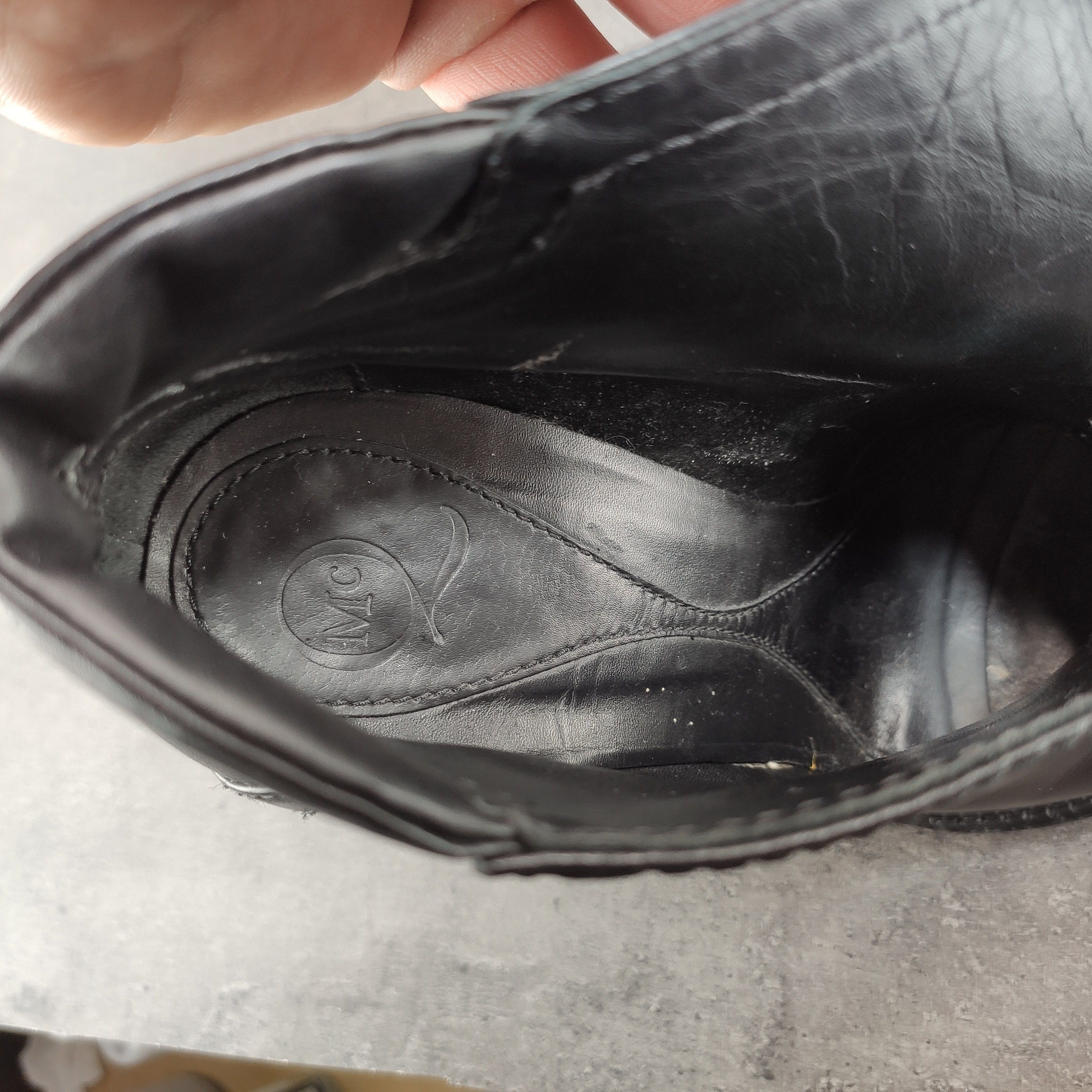 Alexander McQueen Alexander McQueen Black Leather Boots Sz 38 Size US 8 / IT 38 - 11 Thumbnail