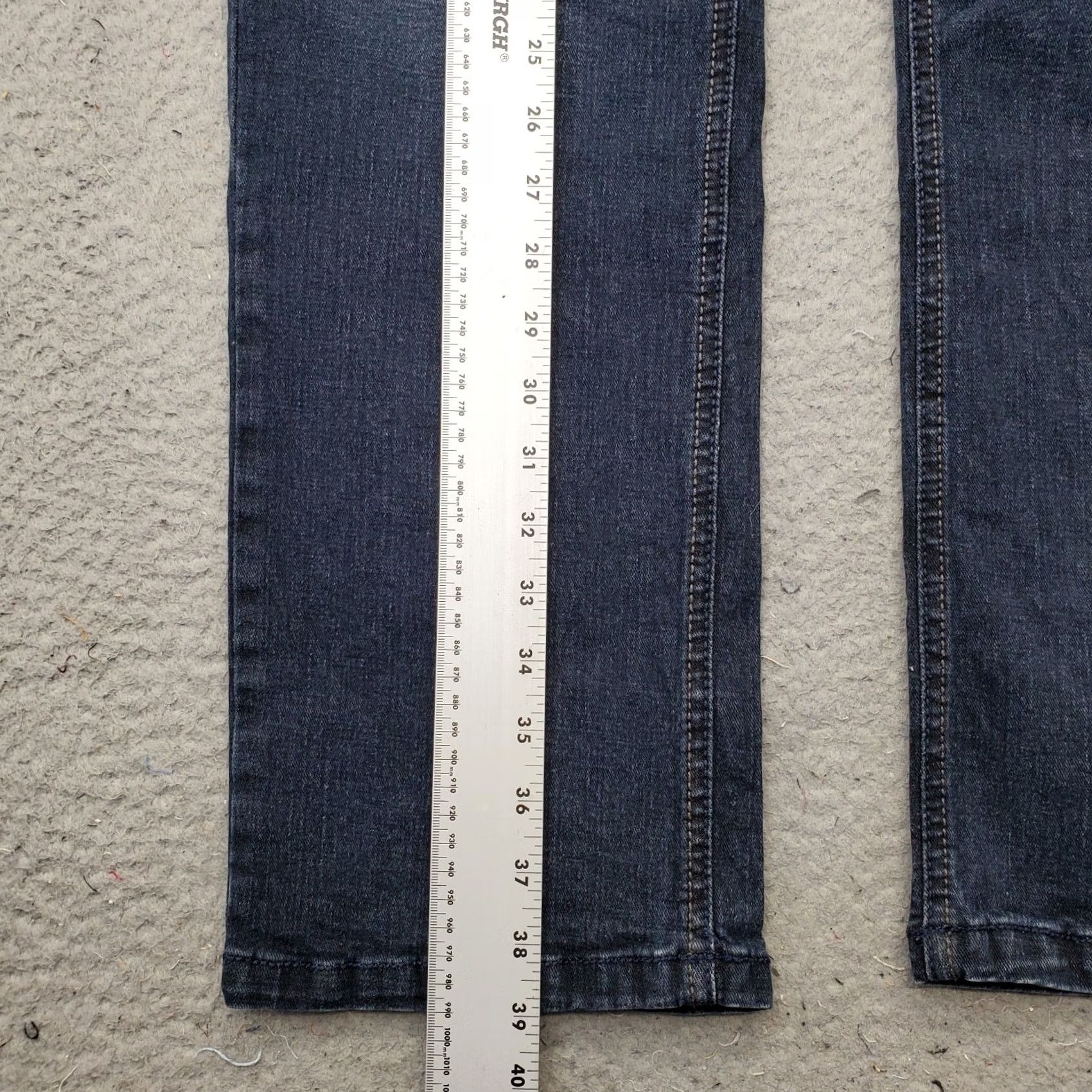 Vintage Urban Star Jeans Mens 34x30 Blue Premium Denim Stretch Flat Front Straight Leg Jeans Mens Size 34 Blue Premium Denim Stretch Flat Front Straight Leg Size US 34 / EU 50 - 3 Thumbnail