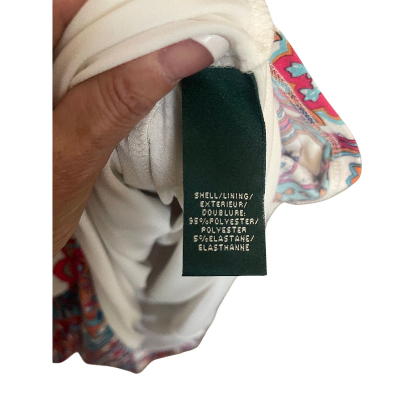 Ralph Lauren Ralph Lauren Paisley Print Dress – Size 14W Size XL / US 12-14 / IT 48-50 - 4 Thumbnail