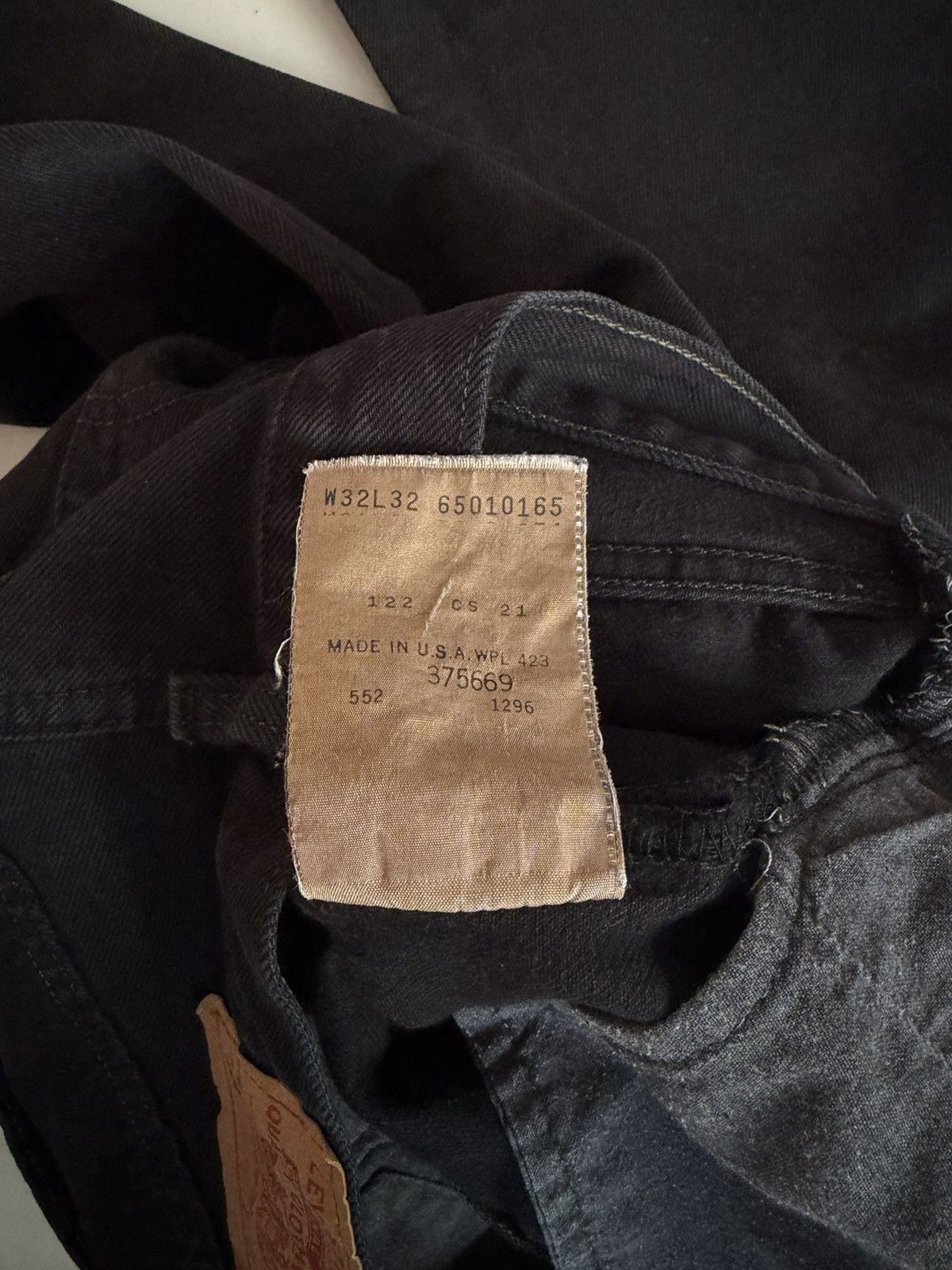 Levi's Vintage 90s Levis 501 made in usa Size US 32 / EU 48 - 14 Thumbnail
