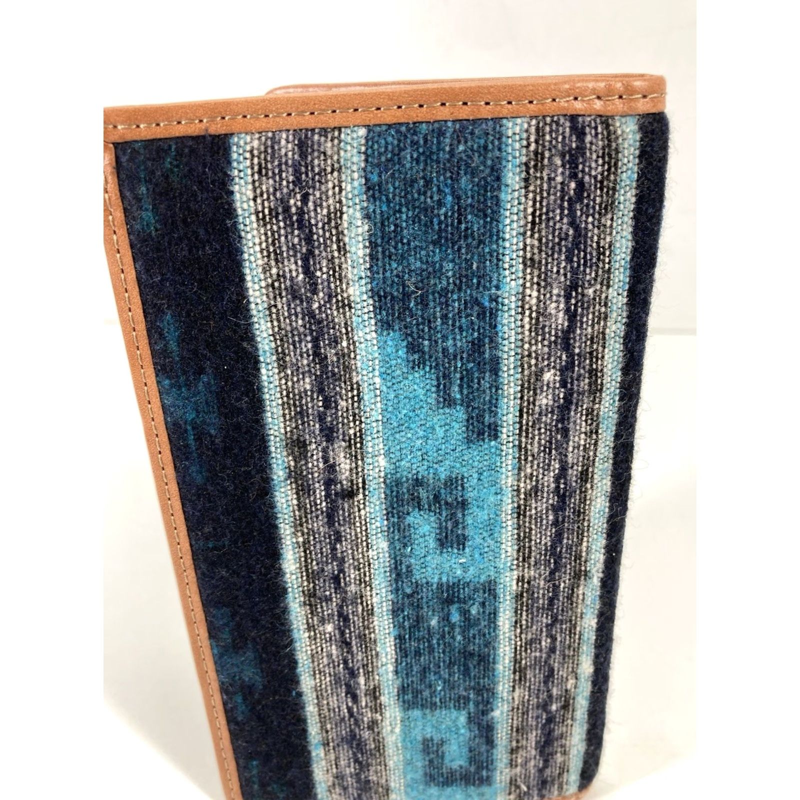 Tony Lama Tony Lama Wallet Aztec Western Bifold 6.5X3.5 Leather Trim NWOT Men Brown Size ONE SIZE - 5 Thumbnail