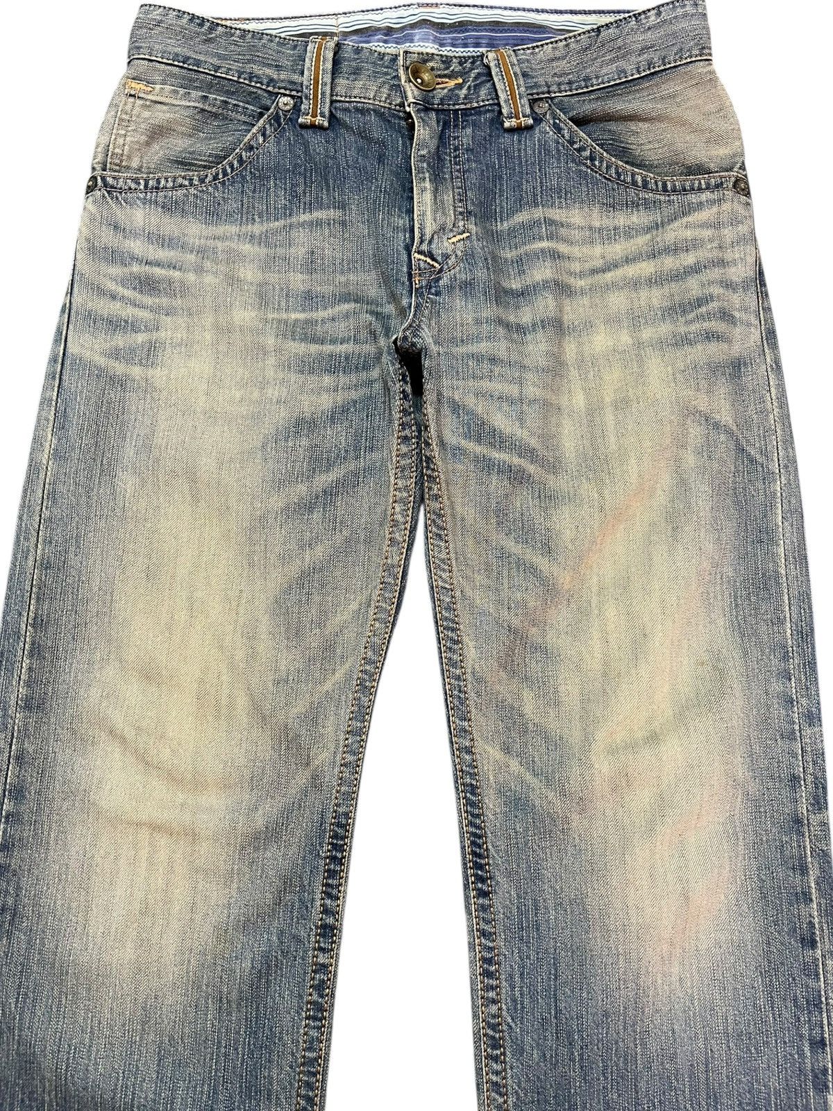 Beauty Beast × Edwin × Japanese Brand Vintage Edwin Exclusive Vintage Mudwash Faded Denim Size US 31 - 2 Thumbnail
