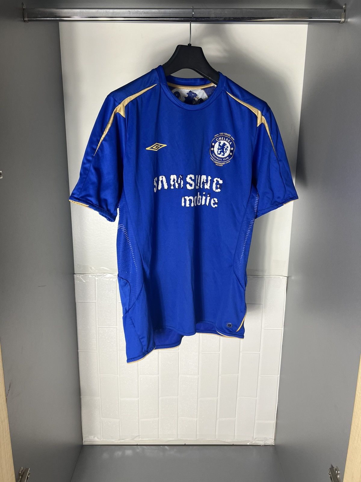 Umbro × Vintage VERY RARE UMBRO FC CHELSEA LONDON ENGLAND SOCCER JERSEY Y2K Size US XL / EU 56 / 4 - 3 Thumbnail