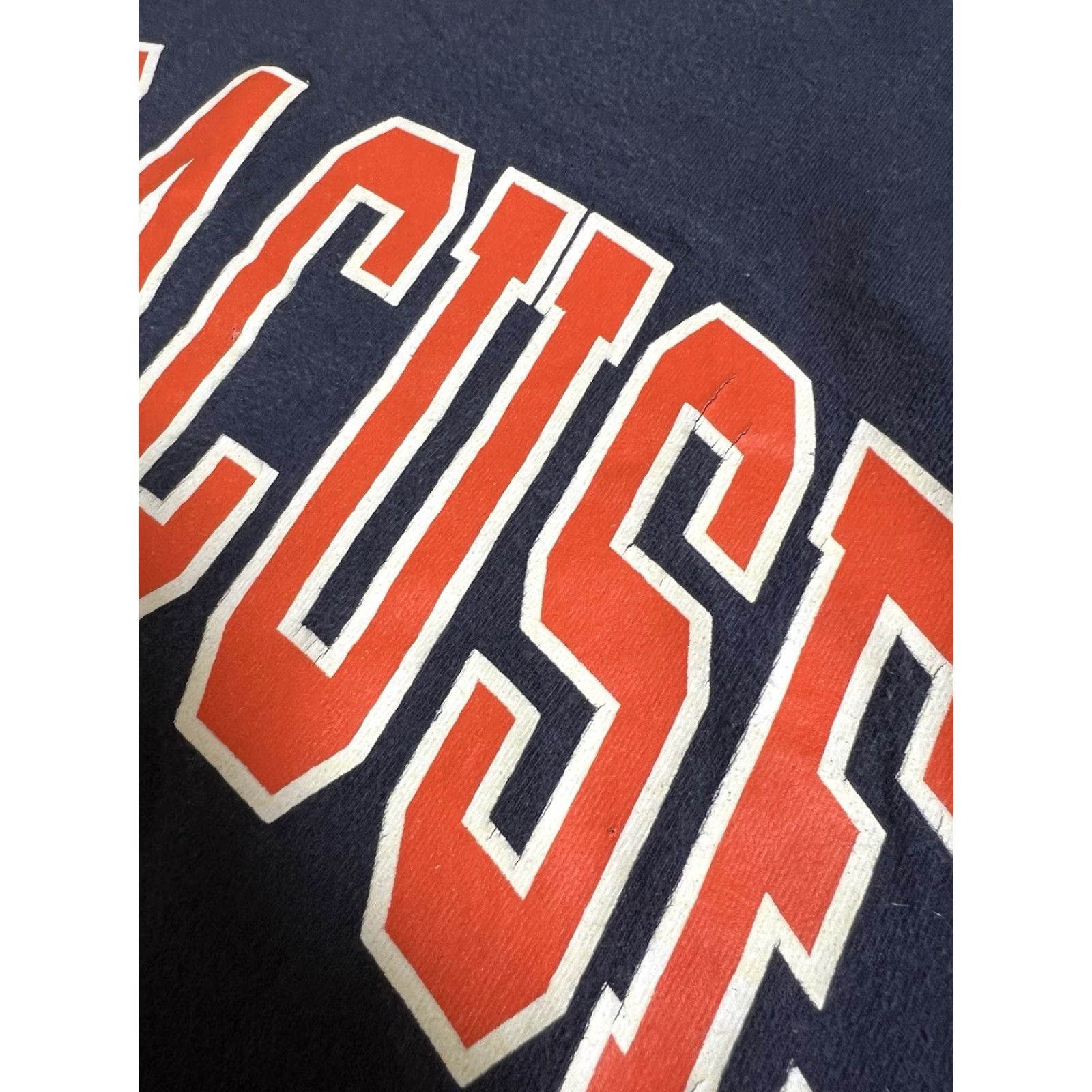 Champion CHAMPION SYRACUSE GRAPHIC T-SHIRT MENS XL BLUE PREOWNED Size US XL / EU 56 / 4 - 3 Thumbnail