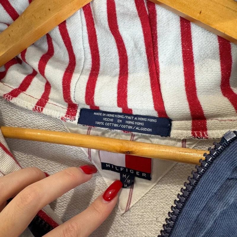 Tommy Hilfiger Tommy Hilfiger Sailing Gear Hoodie Size M Vintage Half Zip Size US M / EU 48-50 / 2 - 4 Thumbnail