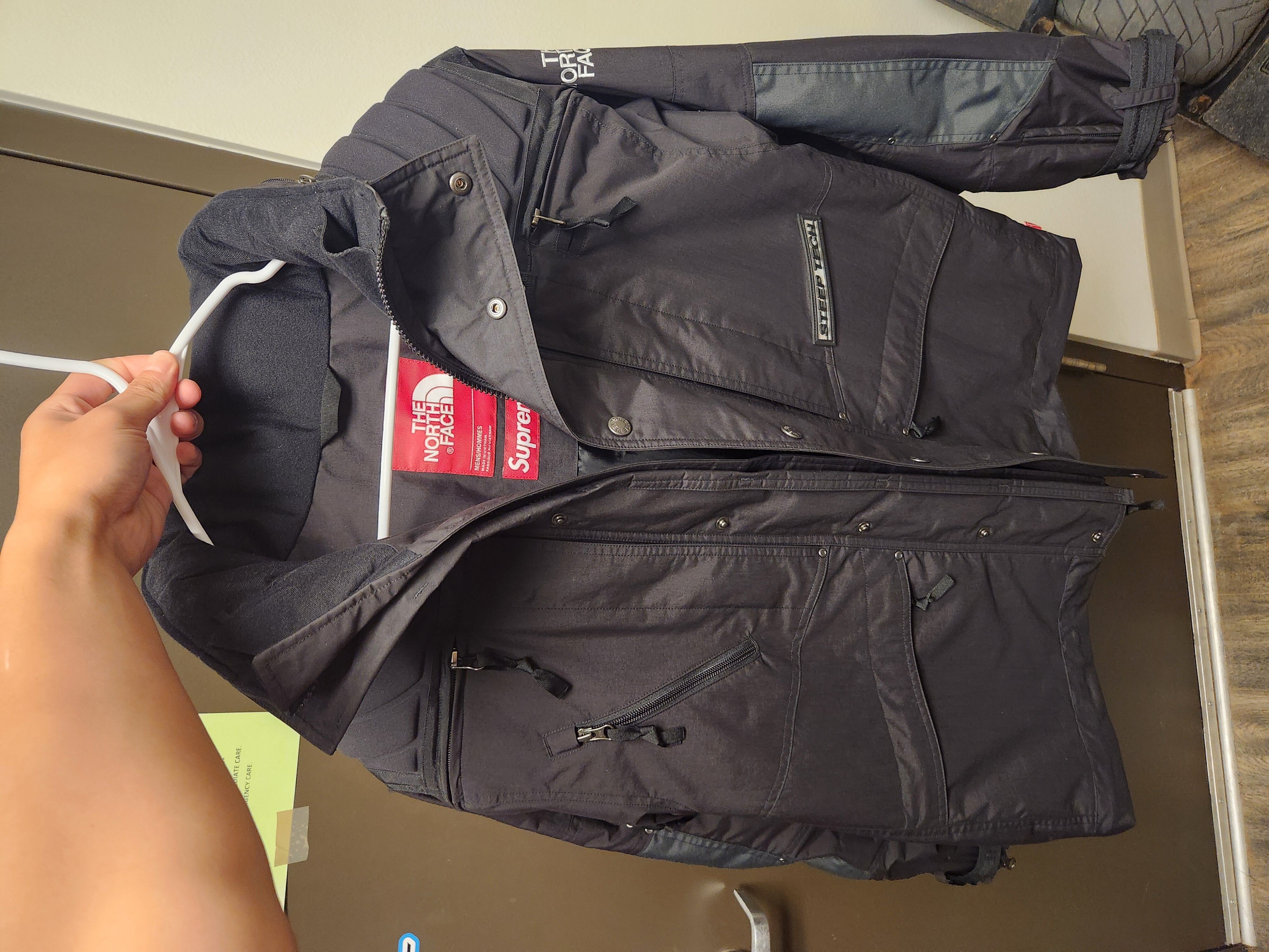 Pre-owned Supreme X The North Face Supreme The North Face Fw22 Steep Tech Apogee Jacket In Black
