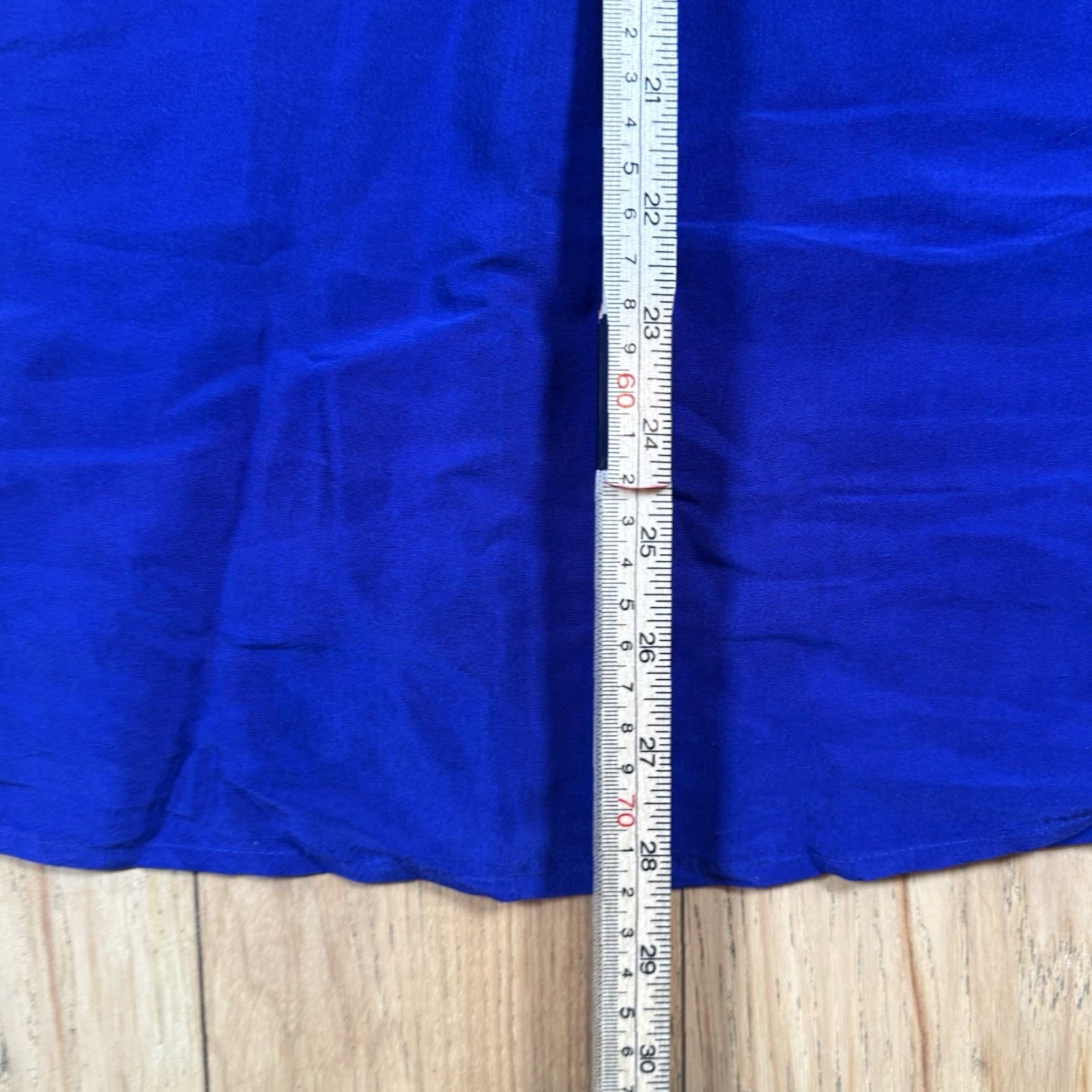 Eileen Fisher Eileen Fisher Blouse Women’s Medium Button 3/4 Sleeve Blue Top M Women Size M / US 6-8 / IT 42-44 - 7 Thumbnail