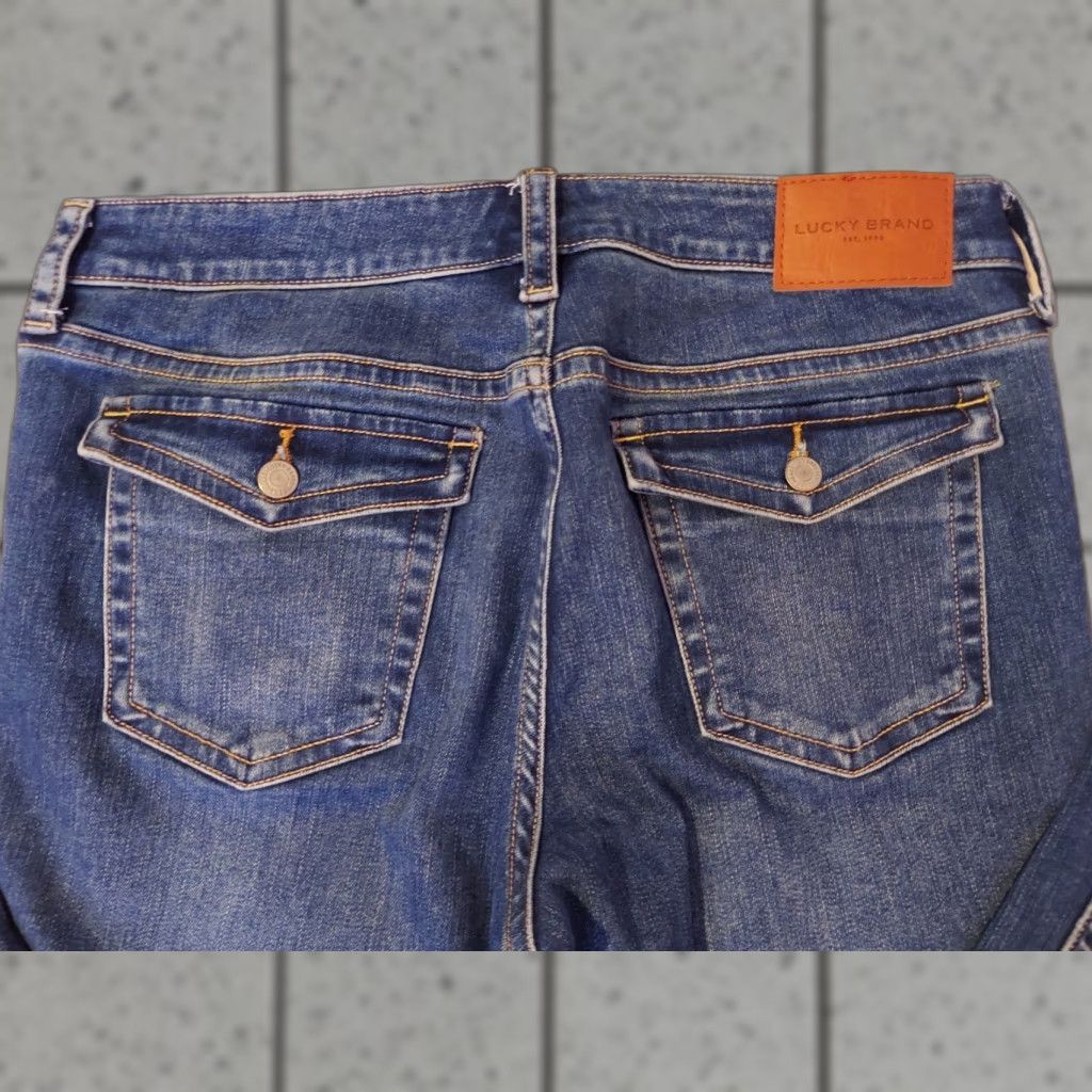 Lucky Brand Womens Lucky Brand Jeans 14 32 Flared Denim Blue Pants Jeans Men’s Womens Size 36" / US 14 / IT 50 - 1 Thumbnail