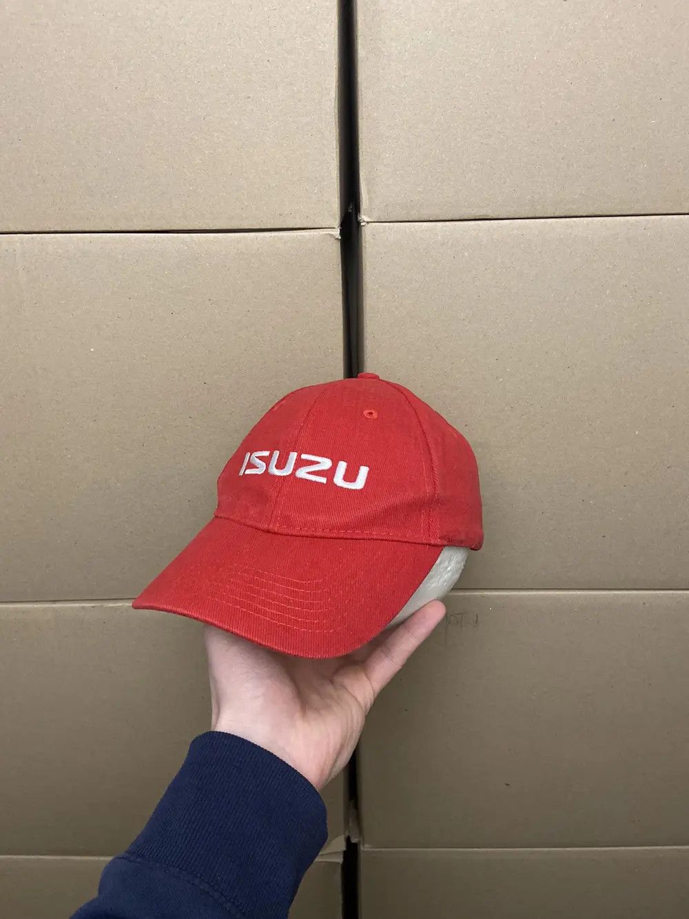 Vintage VINTAGE ISUZU RACING CAP HAT Y2K MOTO FORMULA UNO SKATE F1 Size ONE SIZE - 1 Thumbnail