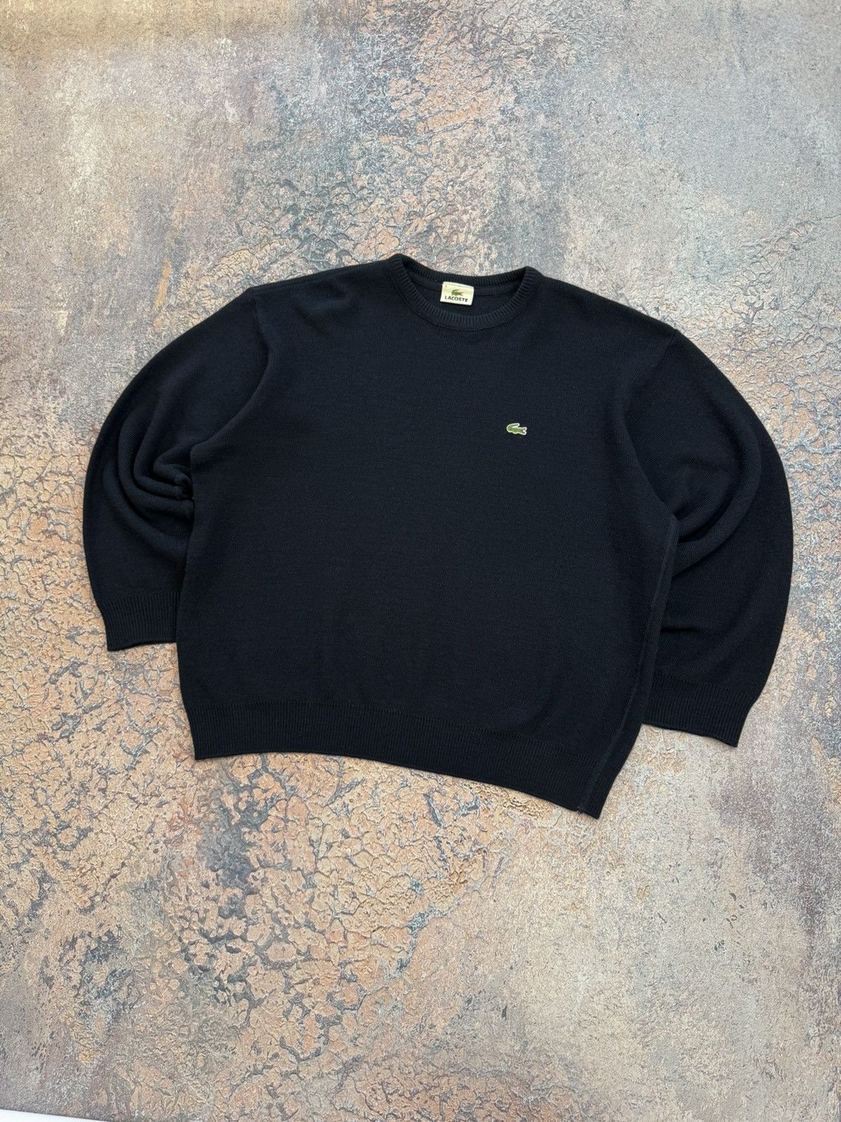 Lacoste Vintage Lacoste Sweater Wool Knit Baggy 90s Size US M / EU 48-50 / 2 - 1 Thumbnail