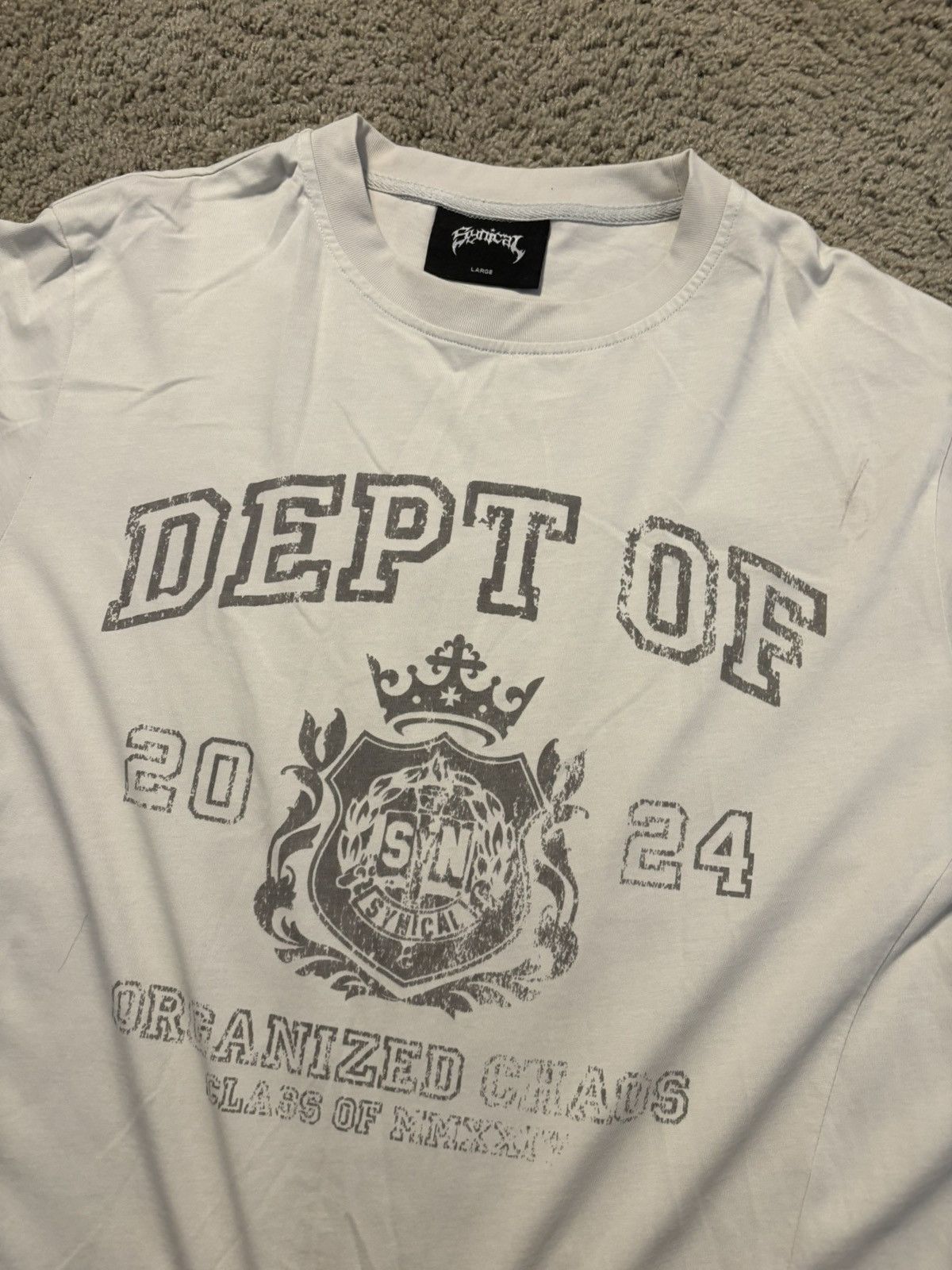 SYNICAL Synical Chaos Department Tee Size US L / EU 52-54 / 3 - 3 Thumbnail